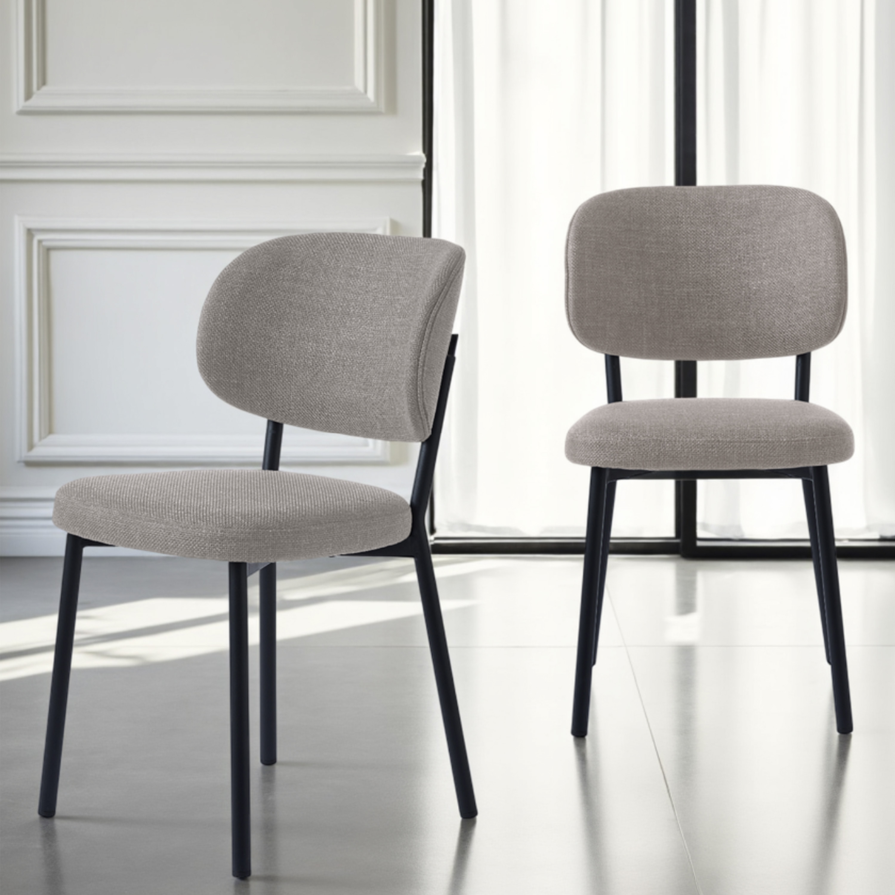 Nordic Home Saide Esszimmerstuhl Sand