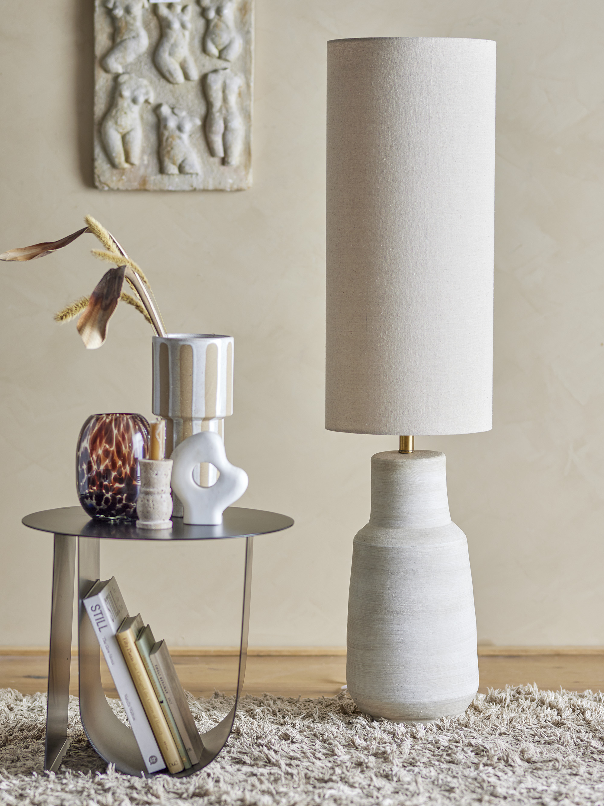 Bloomingville Linetta Golvlampa White