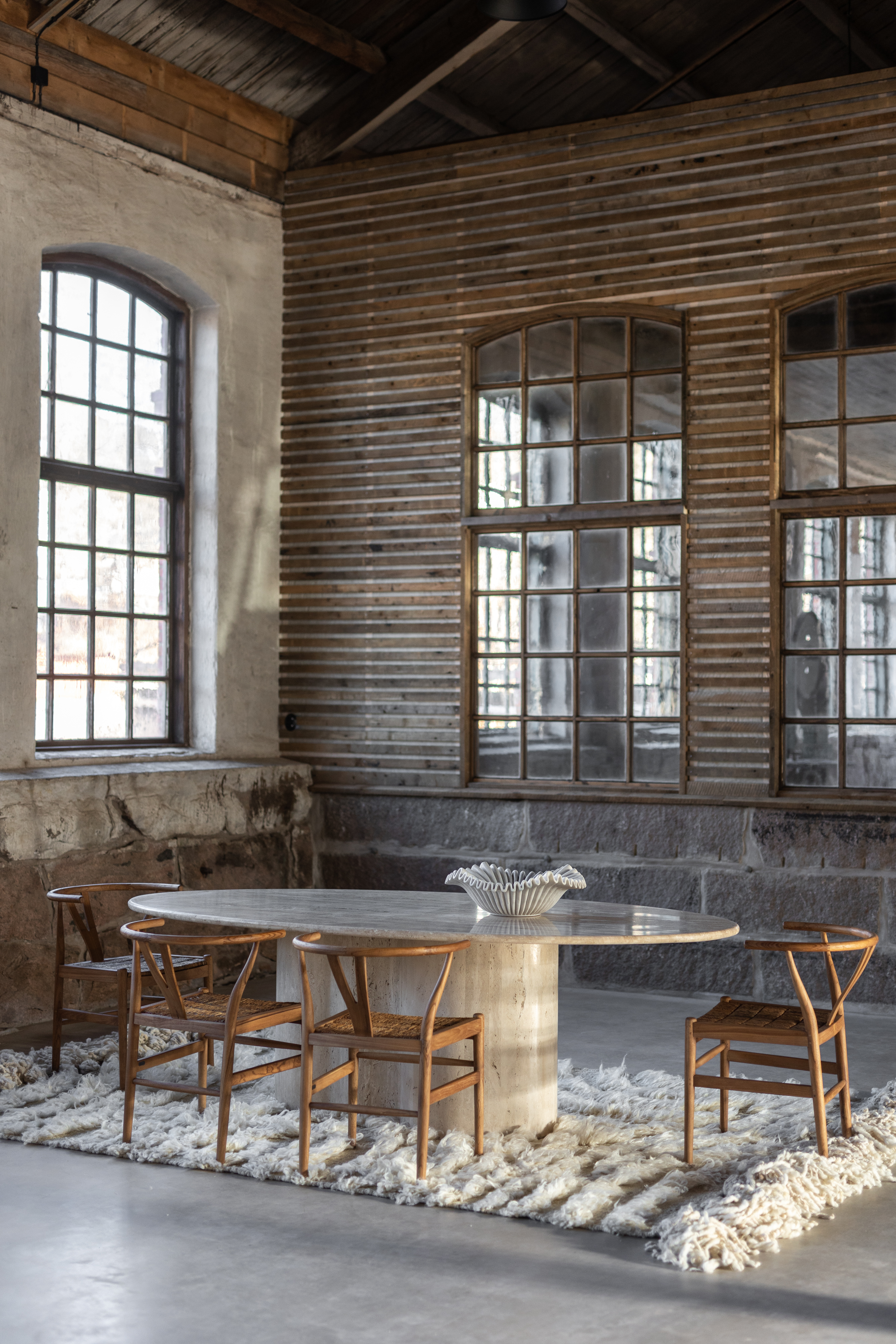 Jakobsdals Bonnie Wollteppich Offwhite 200x300 cm