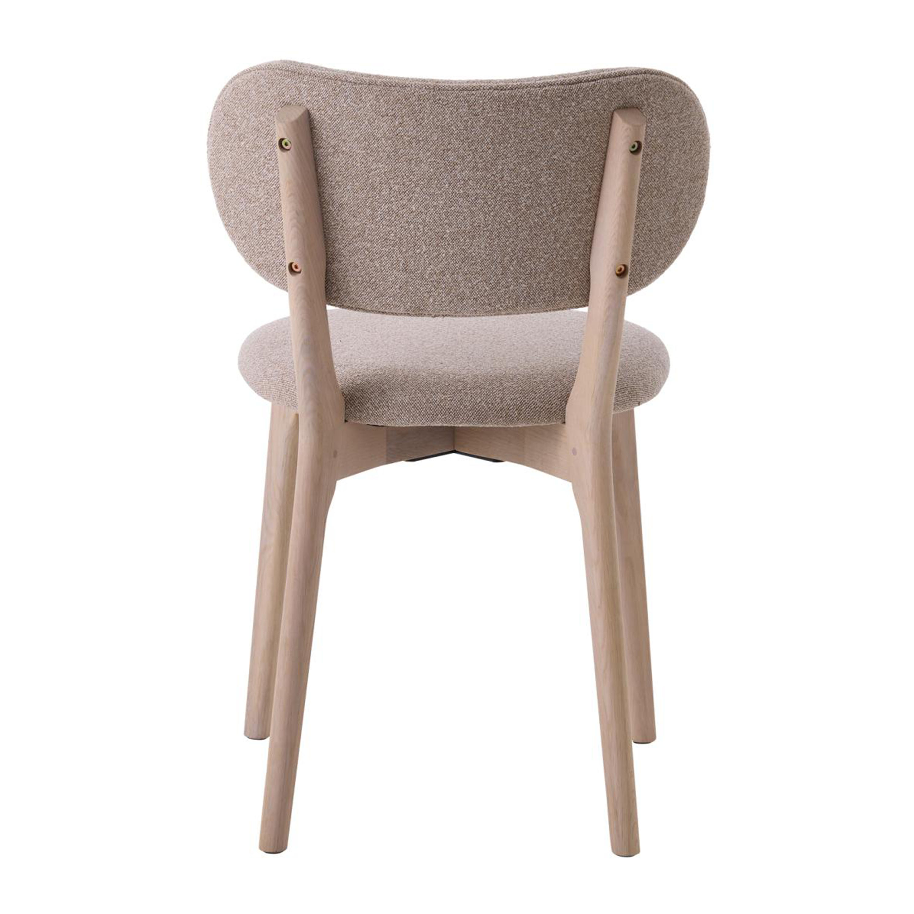 Nordic Home Frances Esszimmerstuhl Weiße Eiche/Sand