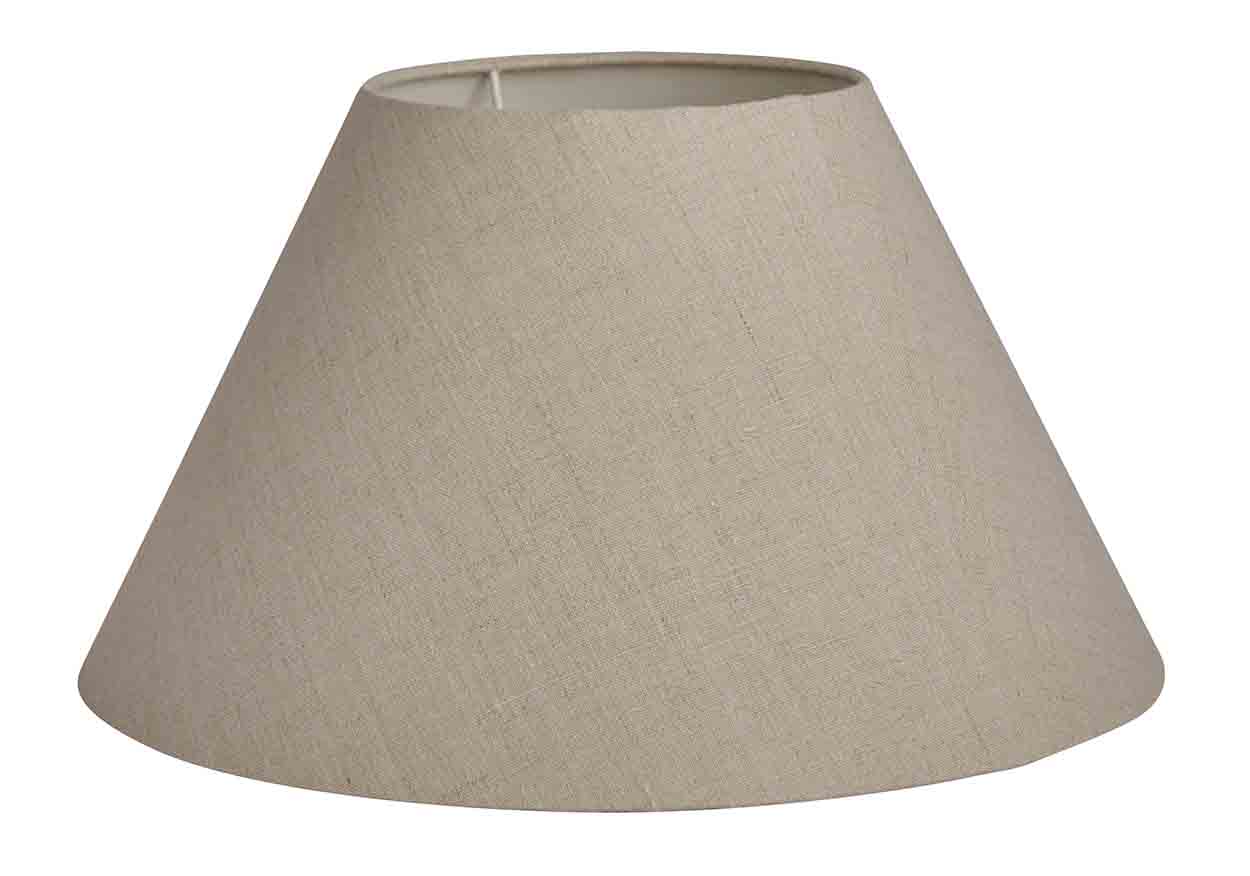 Basic Wide Lampskärm Natural Ø35