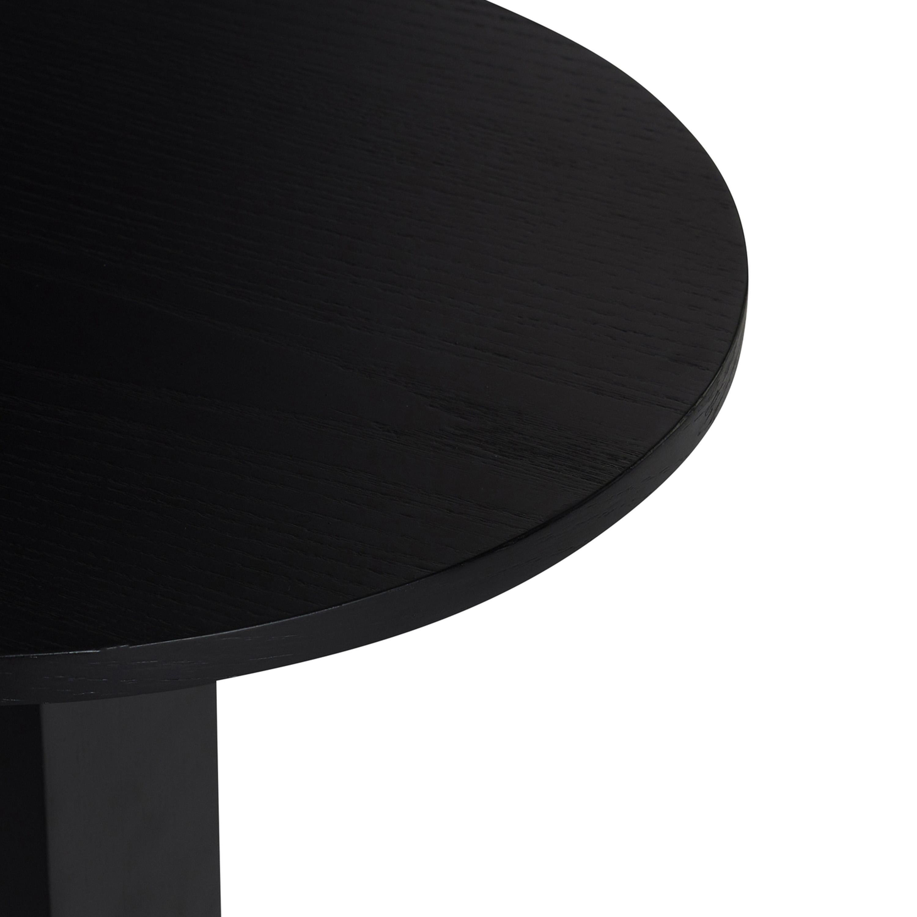 Hübsch Koohi Sidobord Black Ø45