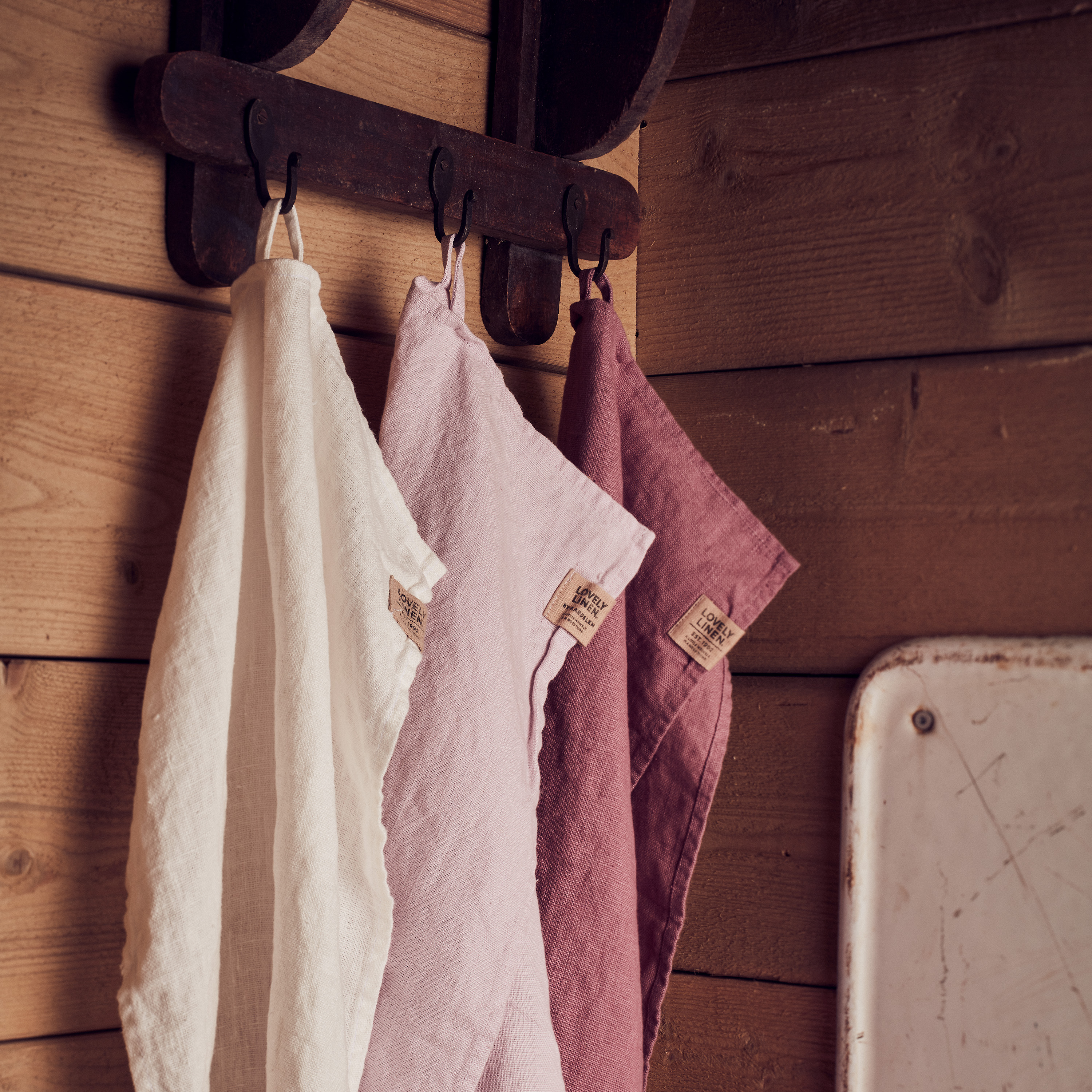 Lovely Linen Hamam-pyyhe Off White