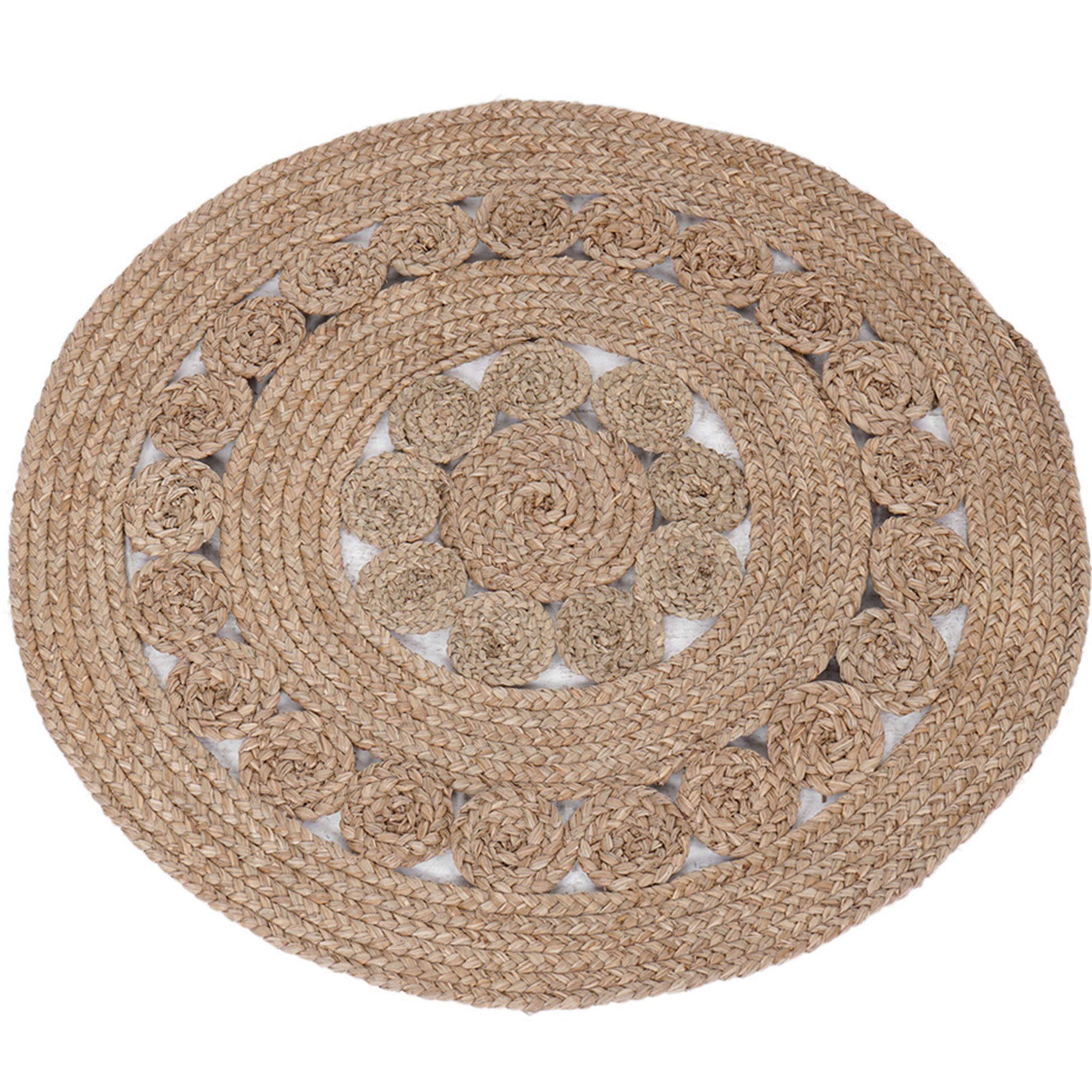 Hillerstorp Amara Teppich Natur Ø145