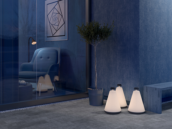 Herstal Buoy Utomhuslampa Grå