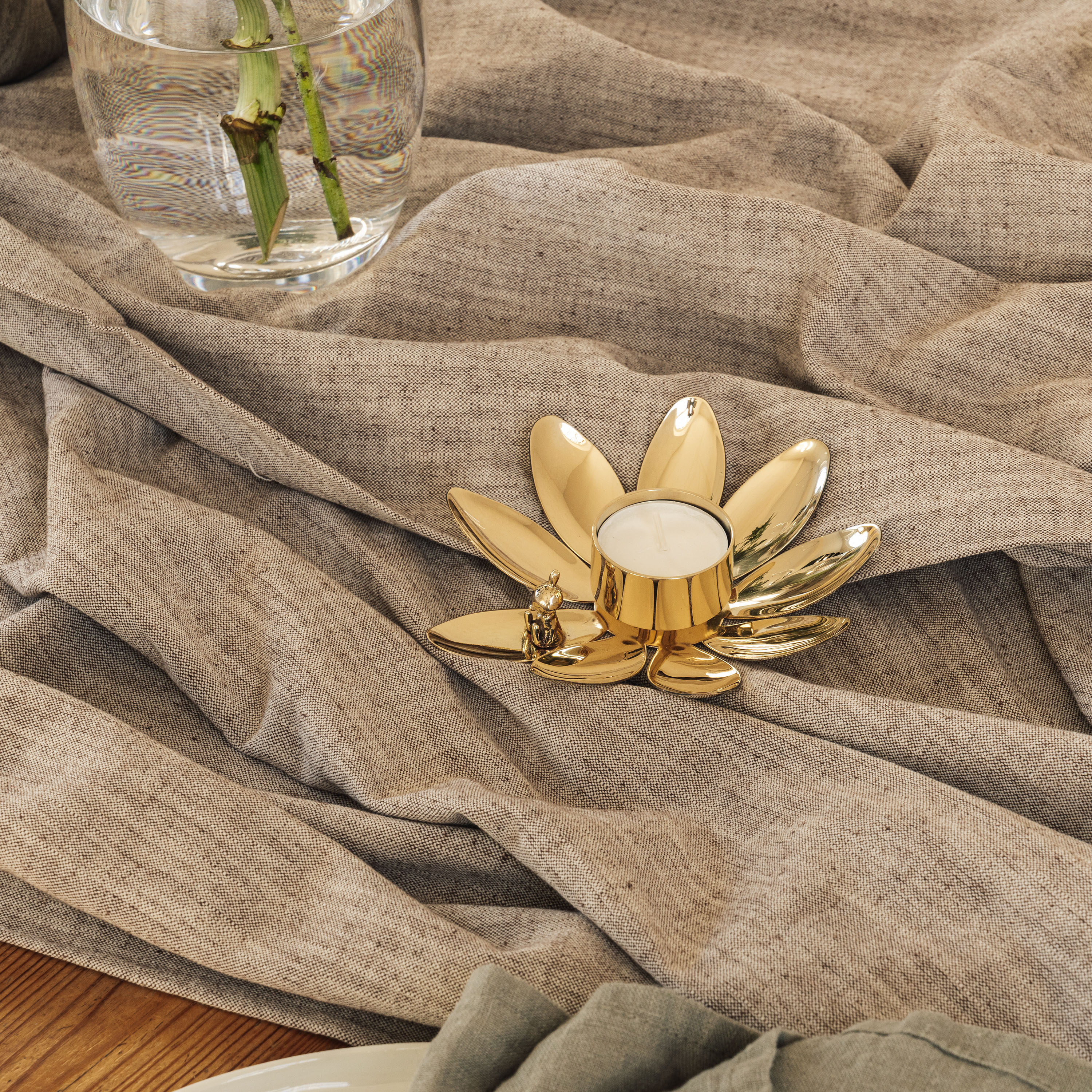 Hilke Collection Hilke X Mumin Lilla My Ljuslykta Mässing