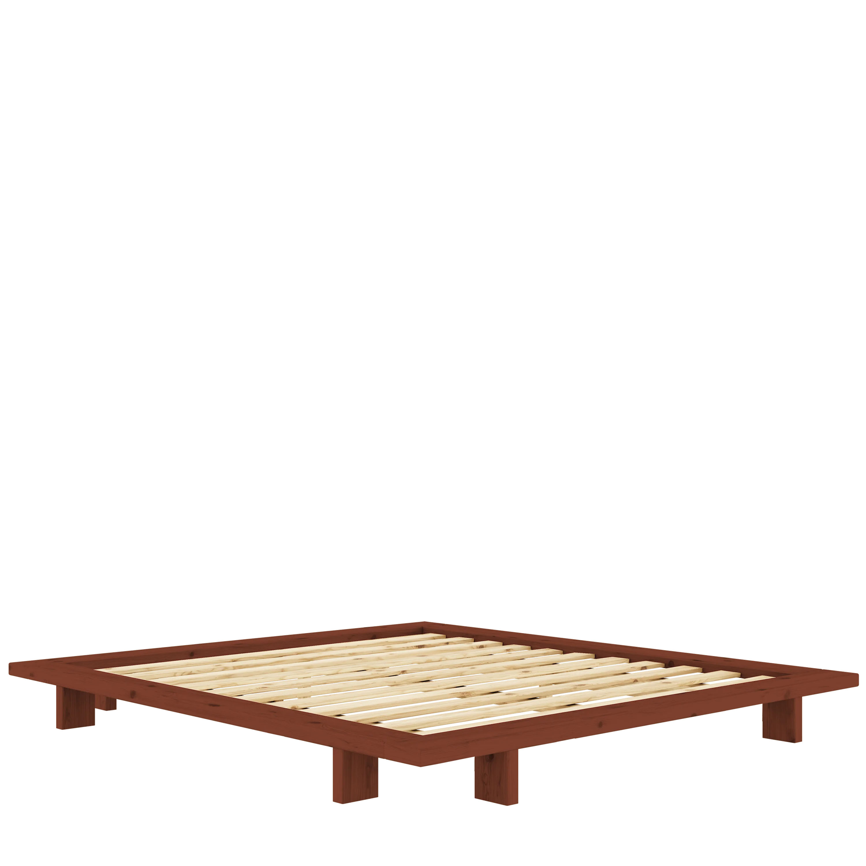 Japan Bettrahmen Terra Red 180x200