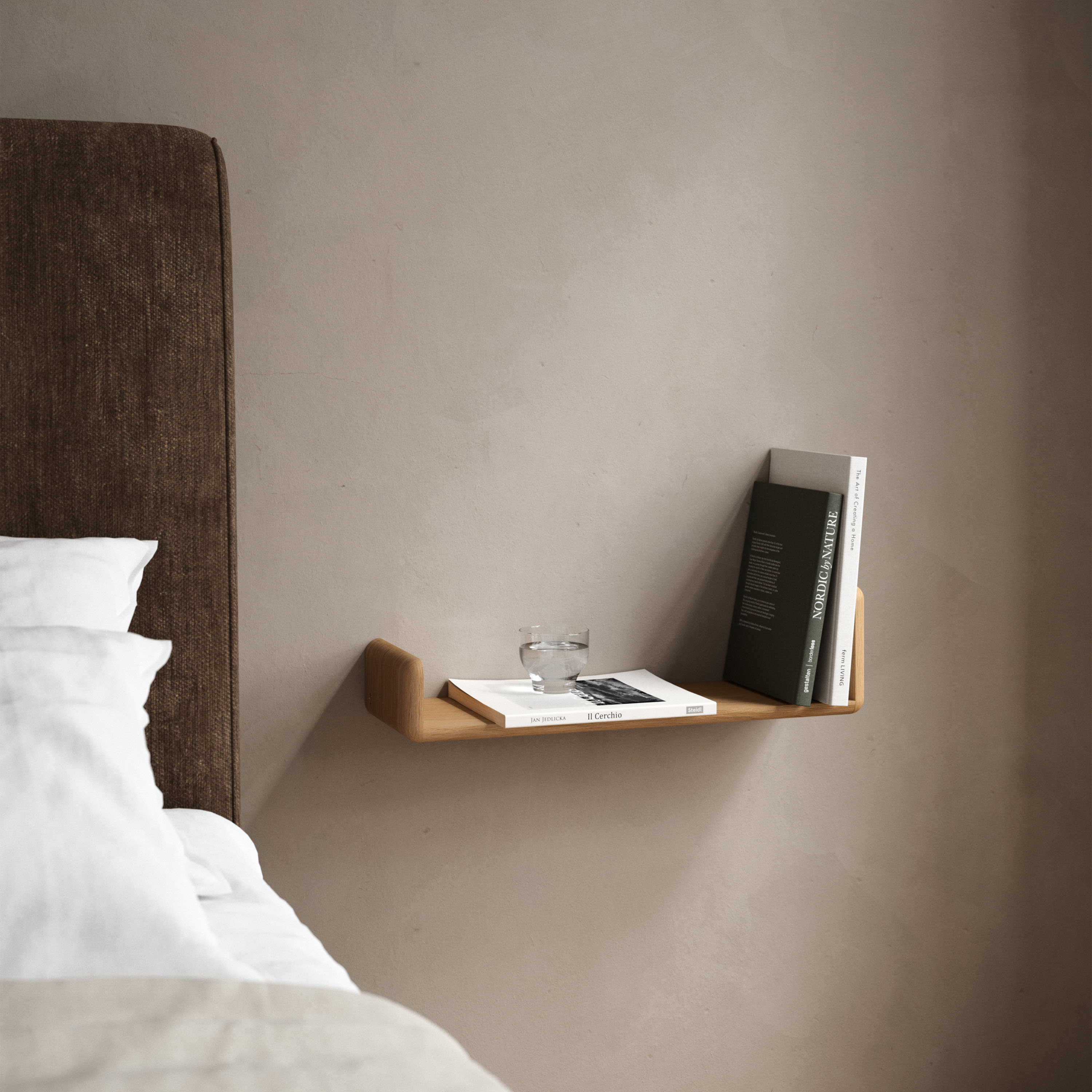 Andersen Furniture Level Vägghylla Oljad Ek 55x9