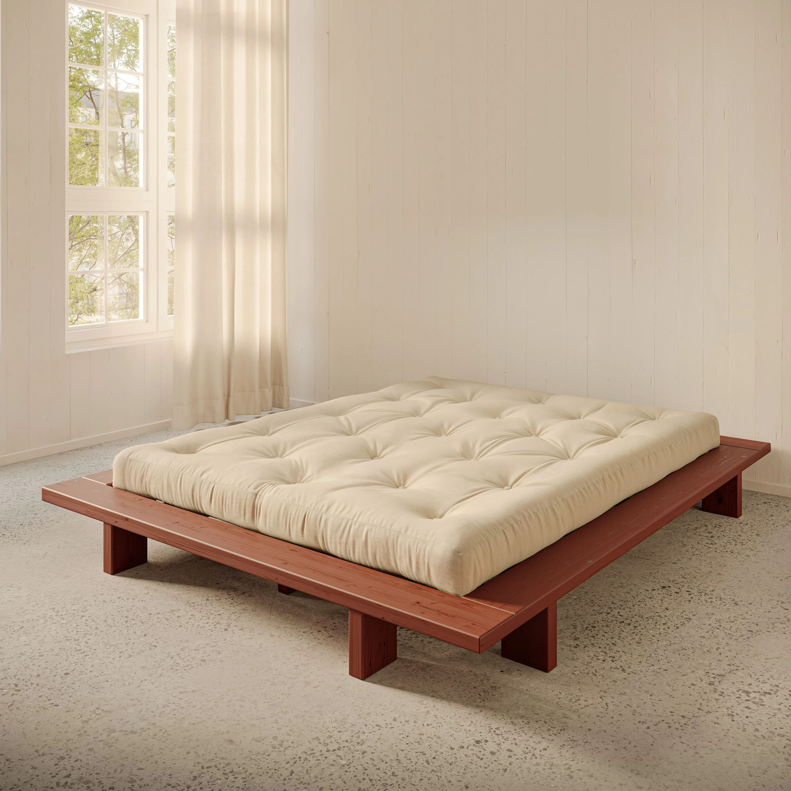 Karup Design Japan Bettrahmen Terra Red 140x200