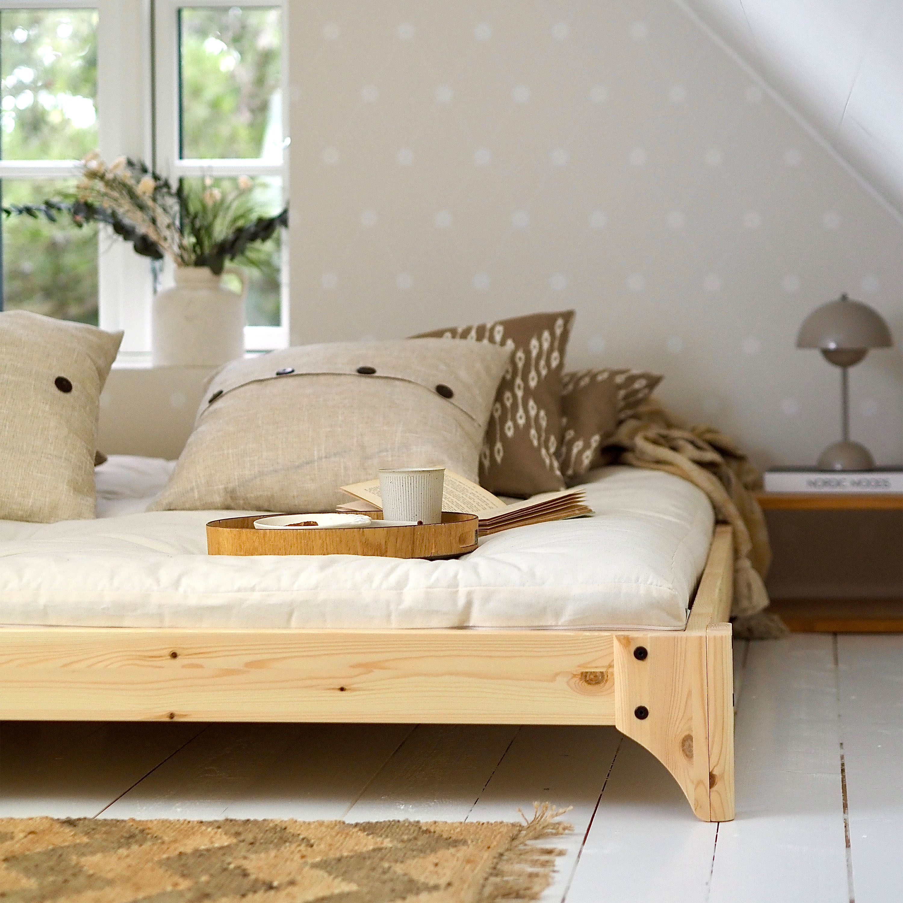 Karup Design Elan Sängram Natur 140cm