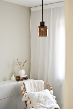 Globen Lighting DOT Kattovalaisin Ruskea Ø23