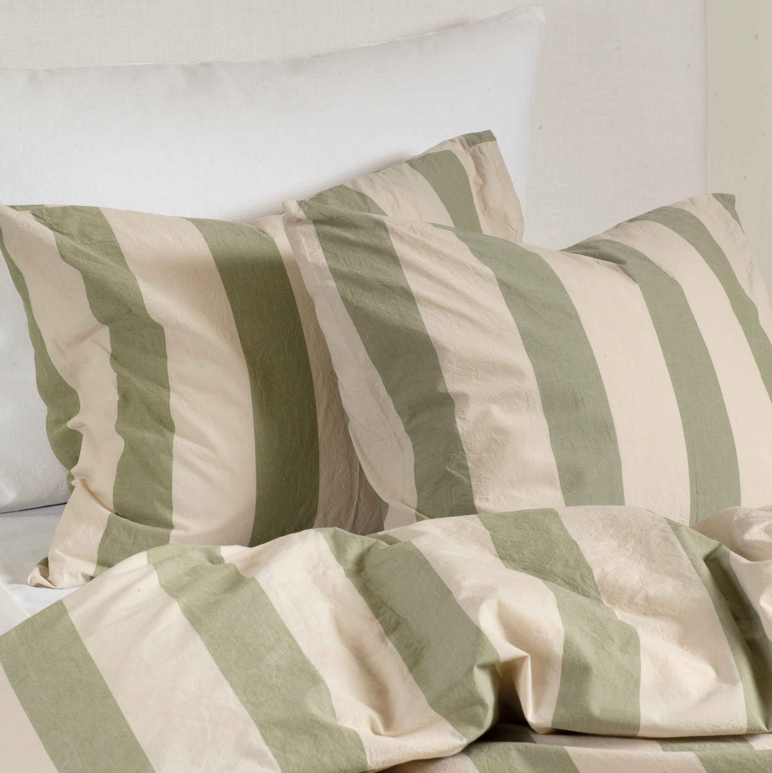 Himla Daydreamer Örngott Percale Greenery 50x60