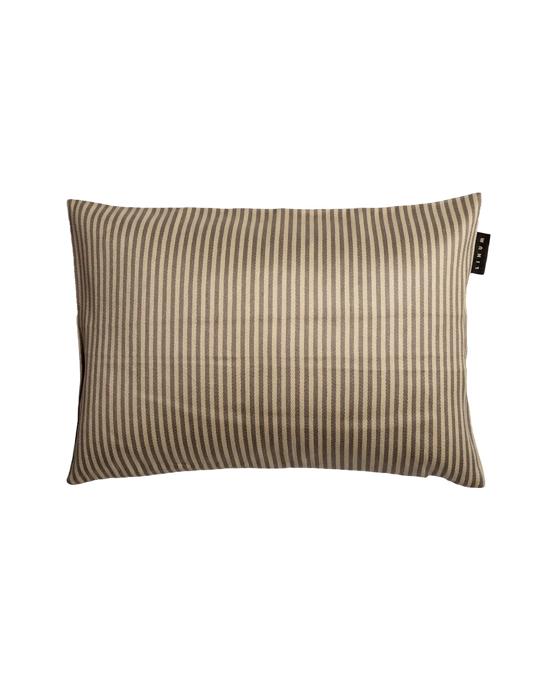 Linum - Calcio Kissenbezug Mole Brown 35x50 - Braun - Dekokissenbezug