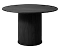 Dara Matbord Ek Black Ø120