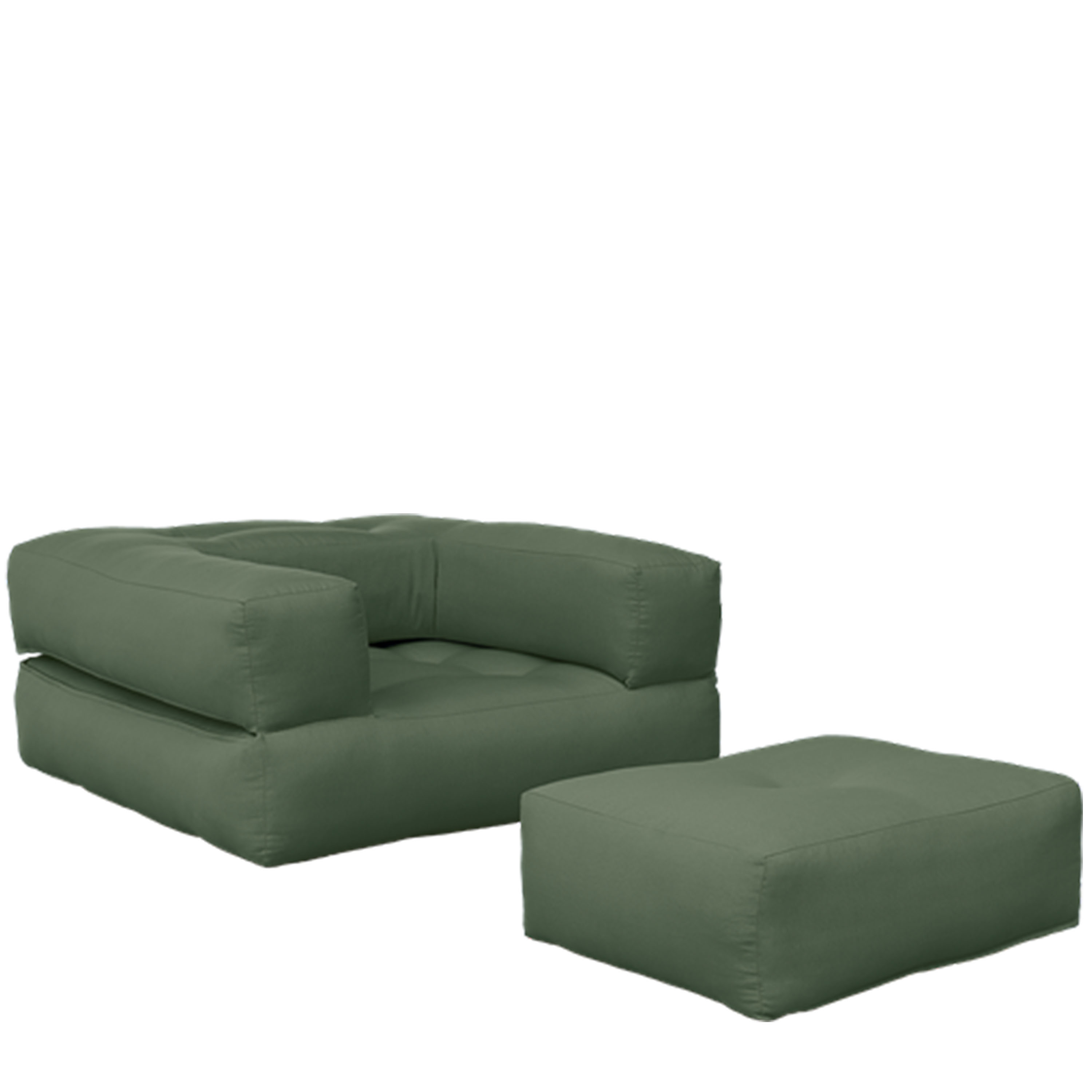 Cube Nojatuoli Oliivinvihreä