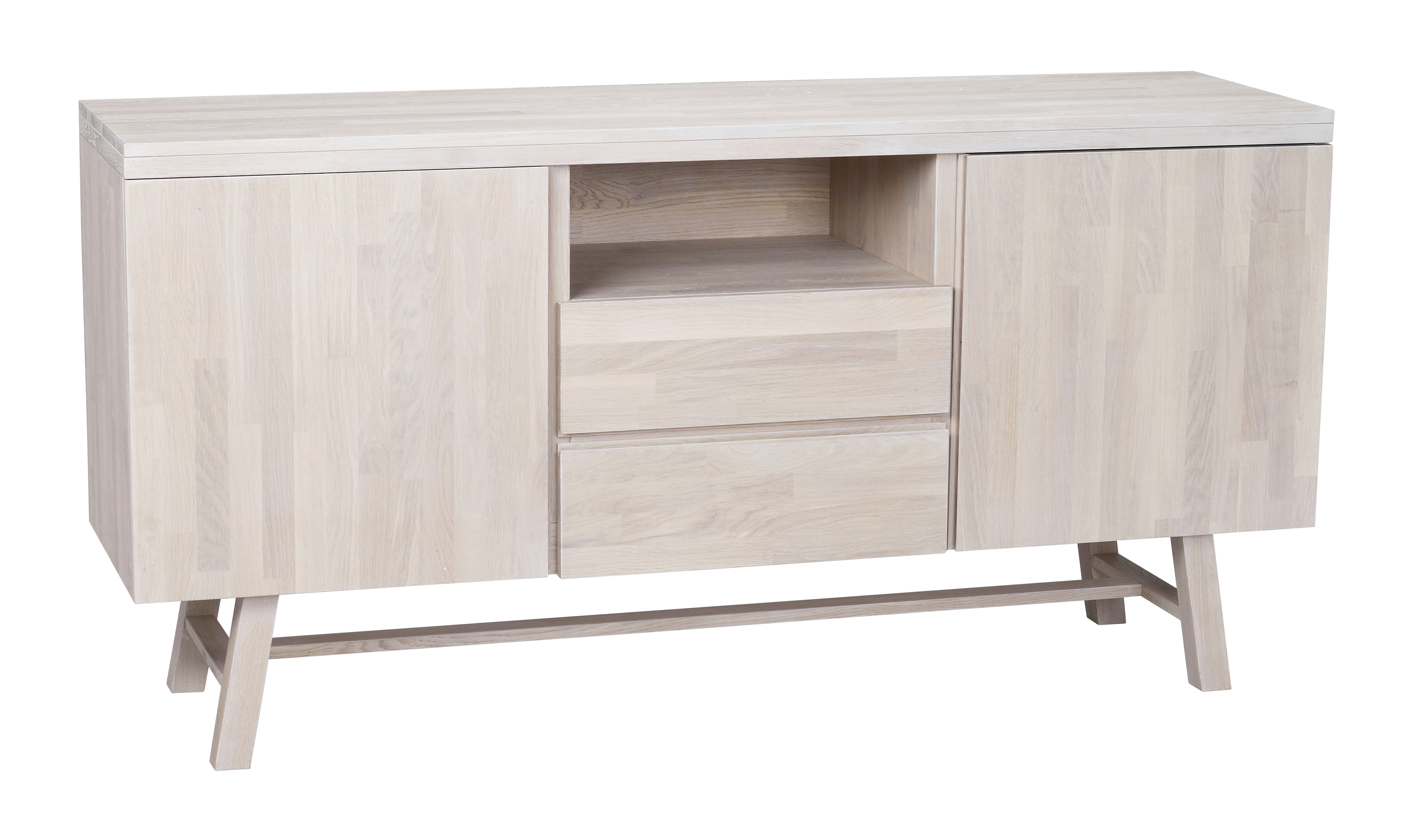 Brooklyn Sideboard Vitpigmenterad Ek