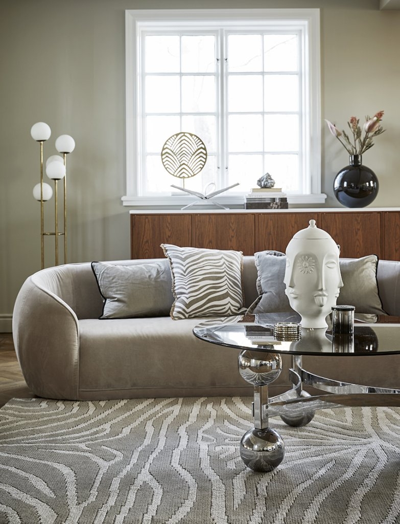 Classic Collection Zebra Prydnadskudde Simply Taupe 50x50