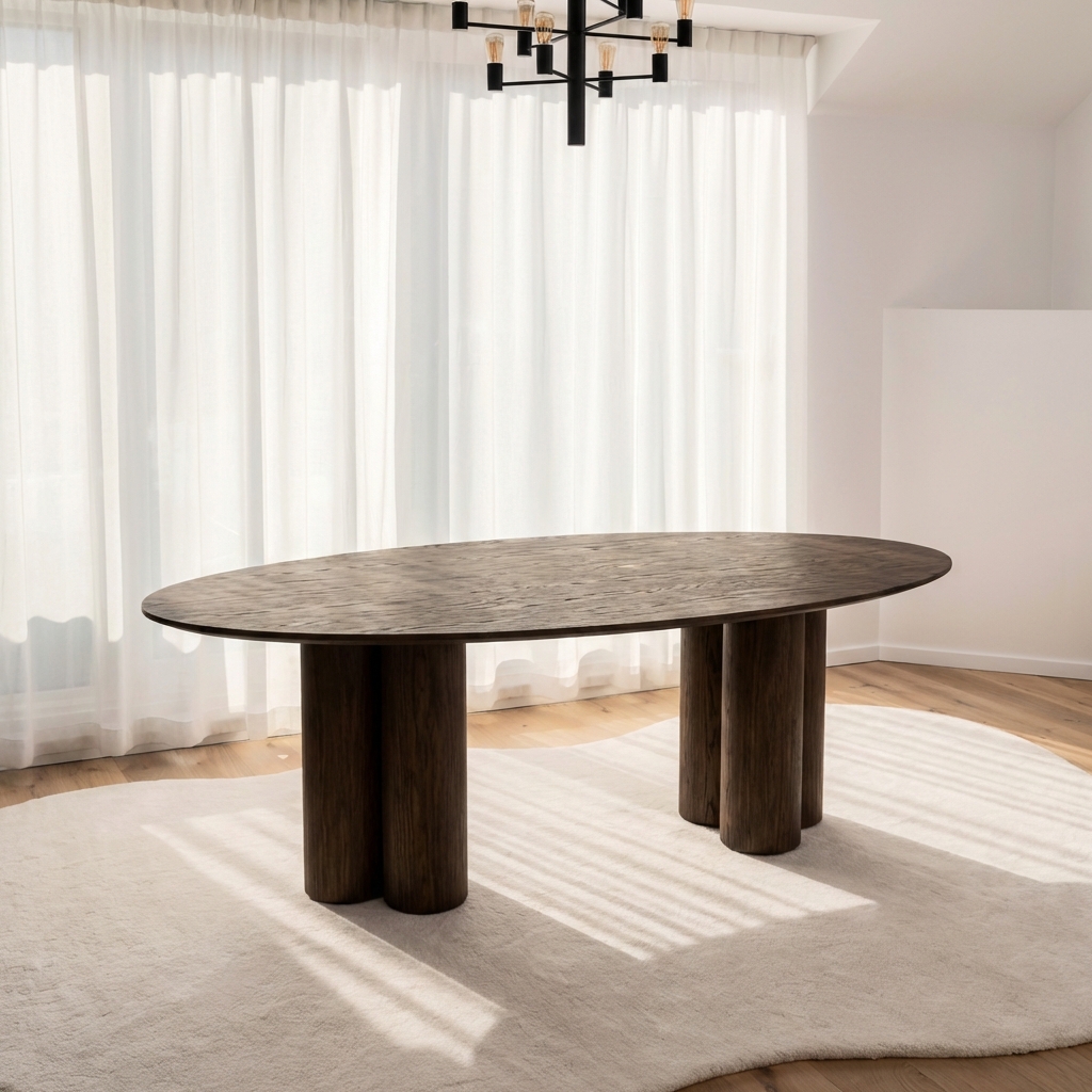 Sleepo Collection Laura Matbord Brunbetsad Ek 240cm