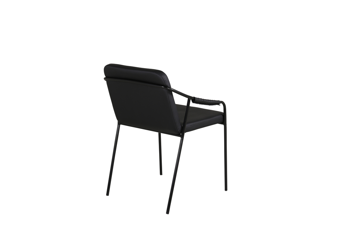 Venture Home Tea Matstol PU Svart