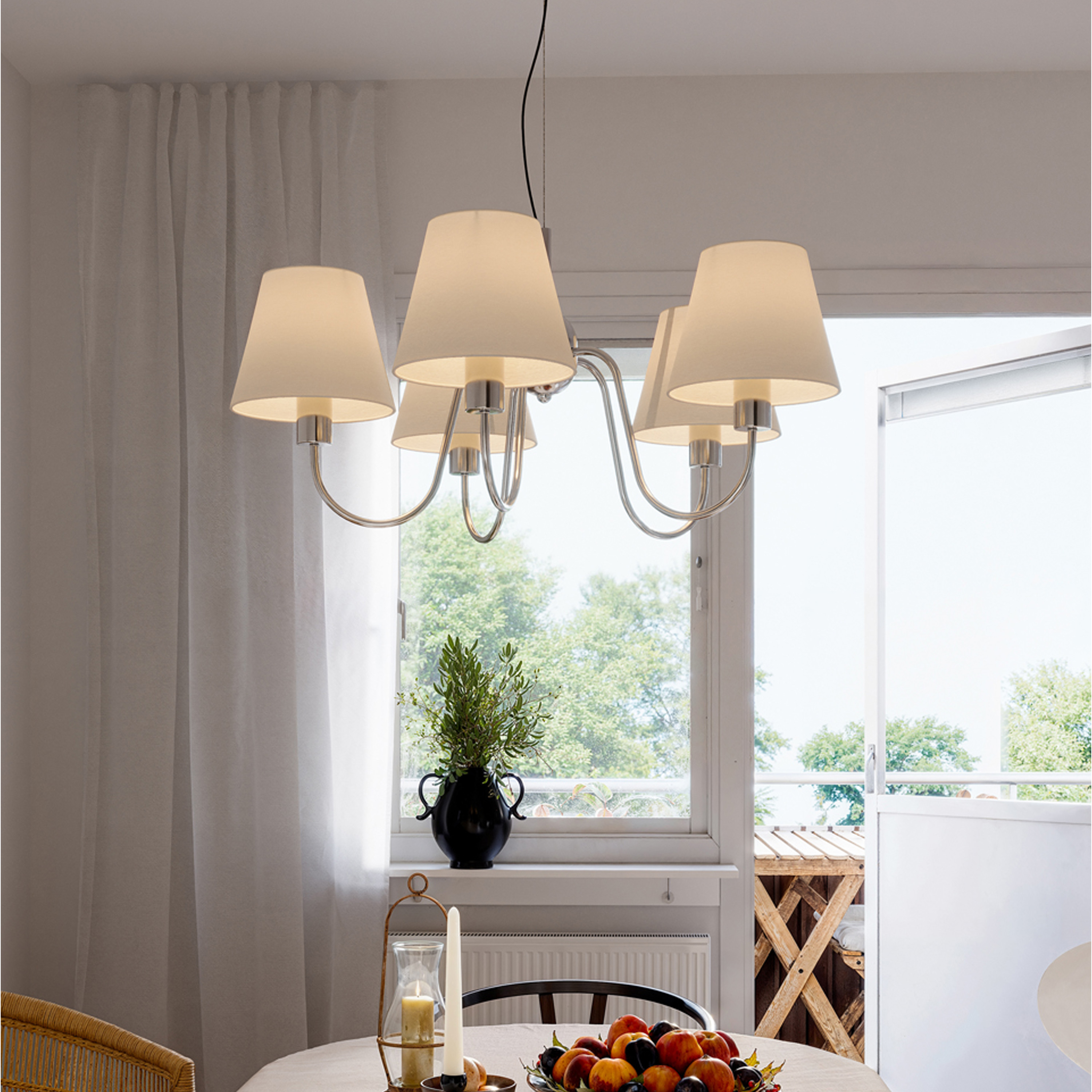 By Rydéns Lynx Taklampa Krom Ø76