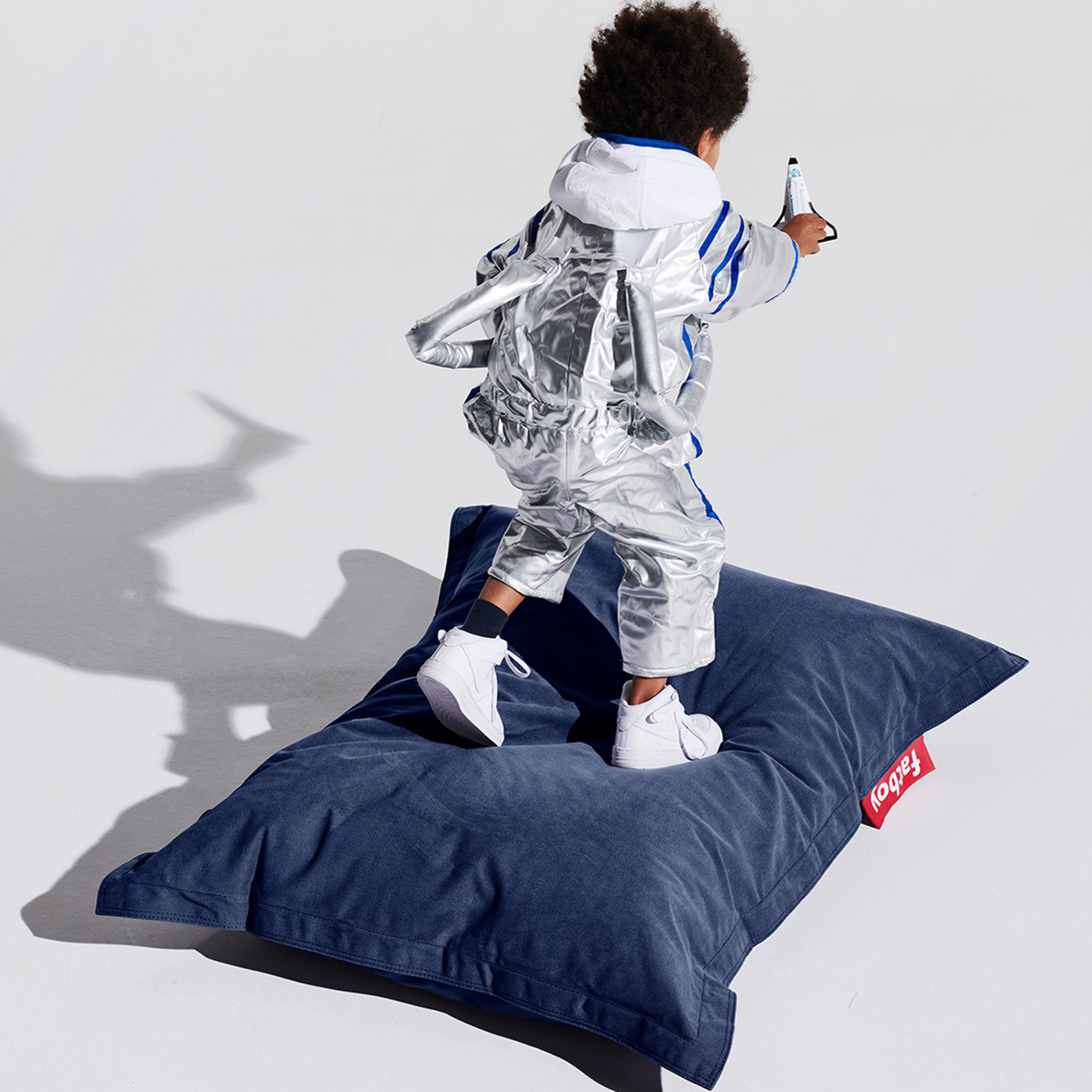 Fatboy Junior Recycled Siffpouf Königsblau