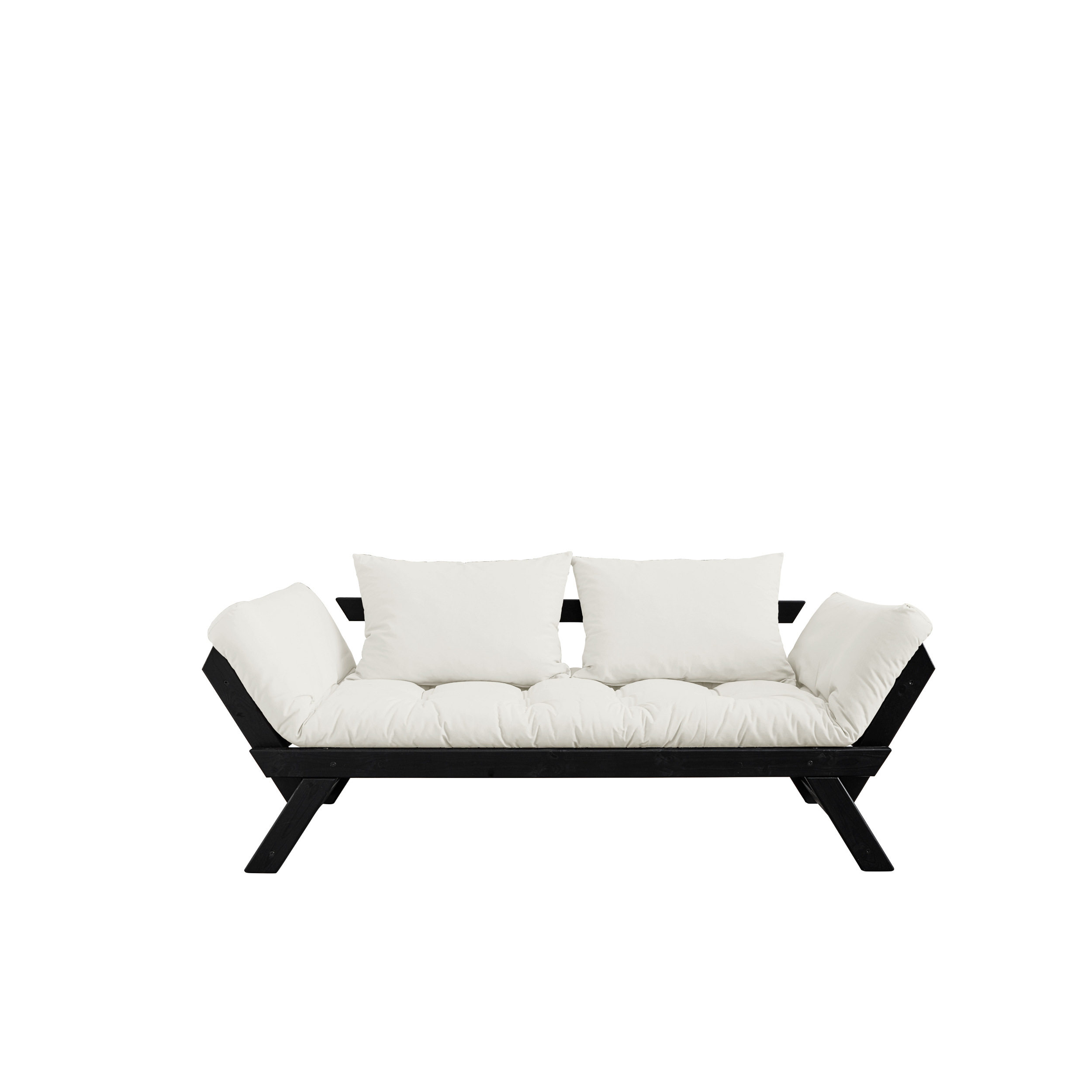 Karup Design - Bebop Sohvasänky Musta/Valkoinen 174 cm - Tall, Textil - Sohvasängyt