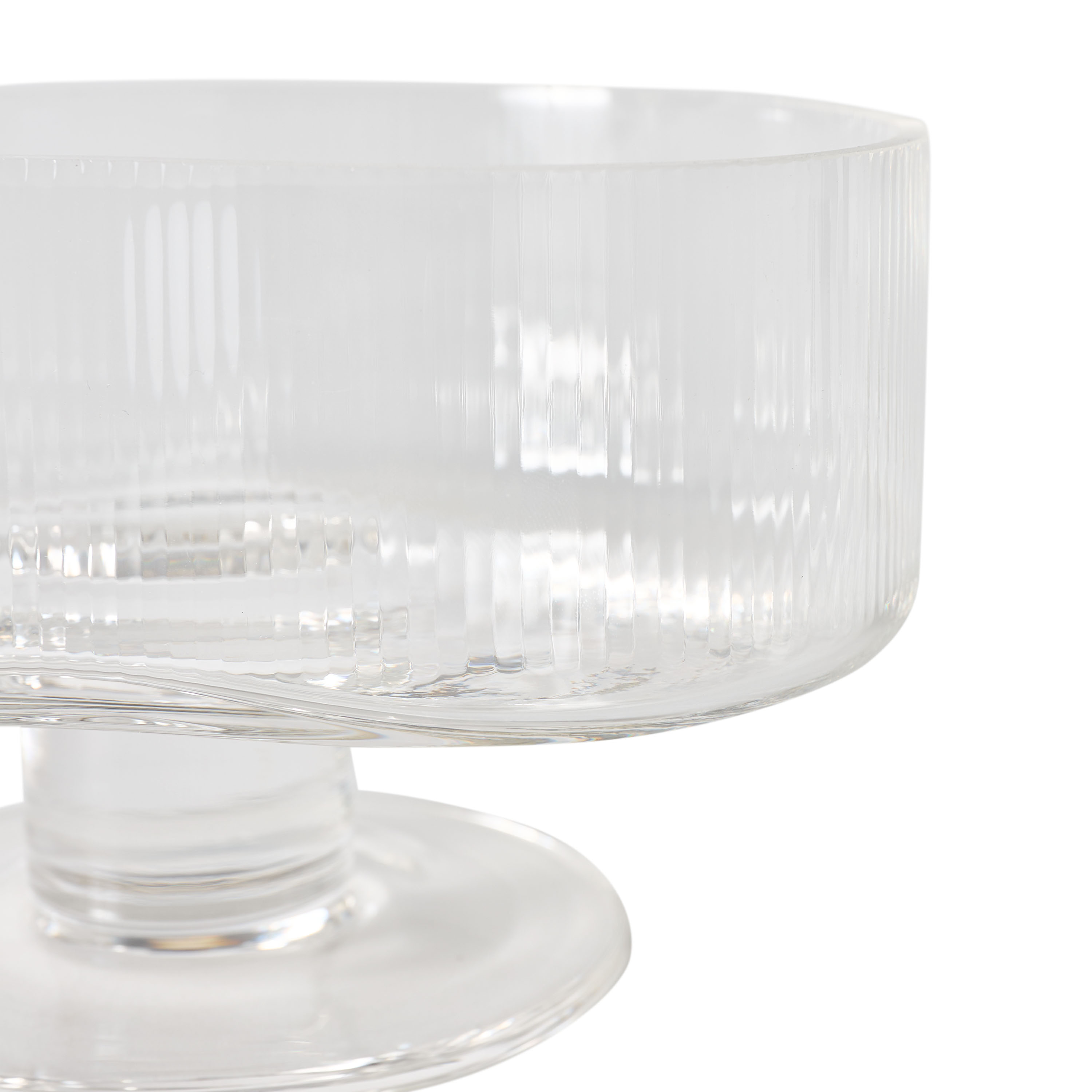 Muubs Pedestal Skål på fot Clear 11cm