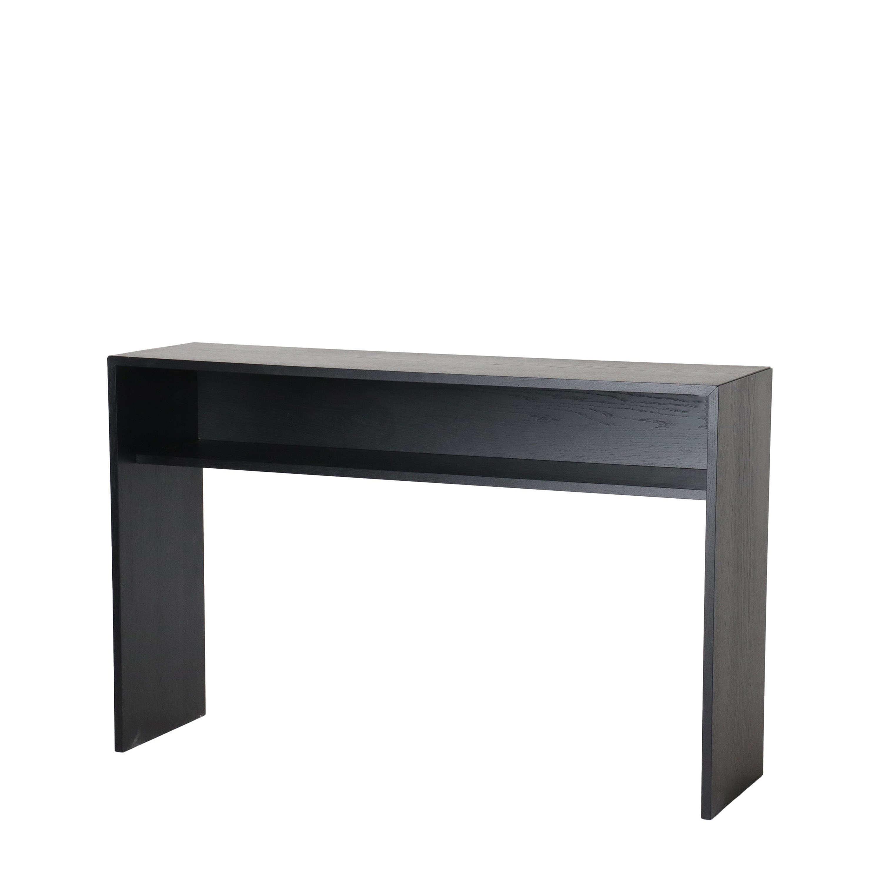 Sleepo Collection Esme Konsolentisch mit Ablage Schwarz 125cm