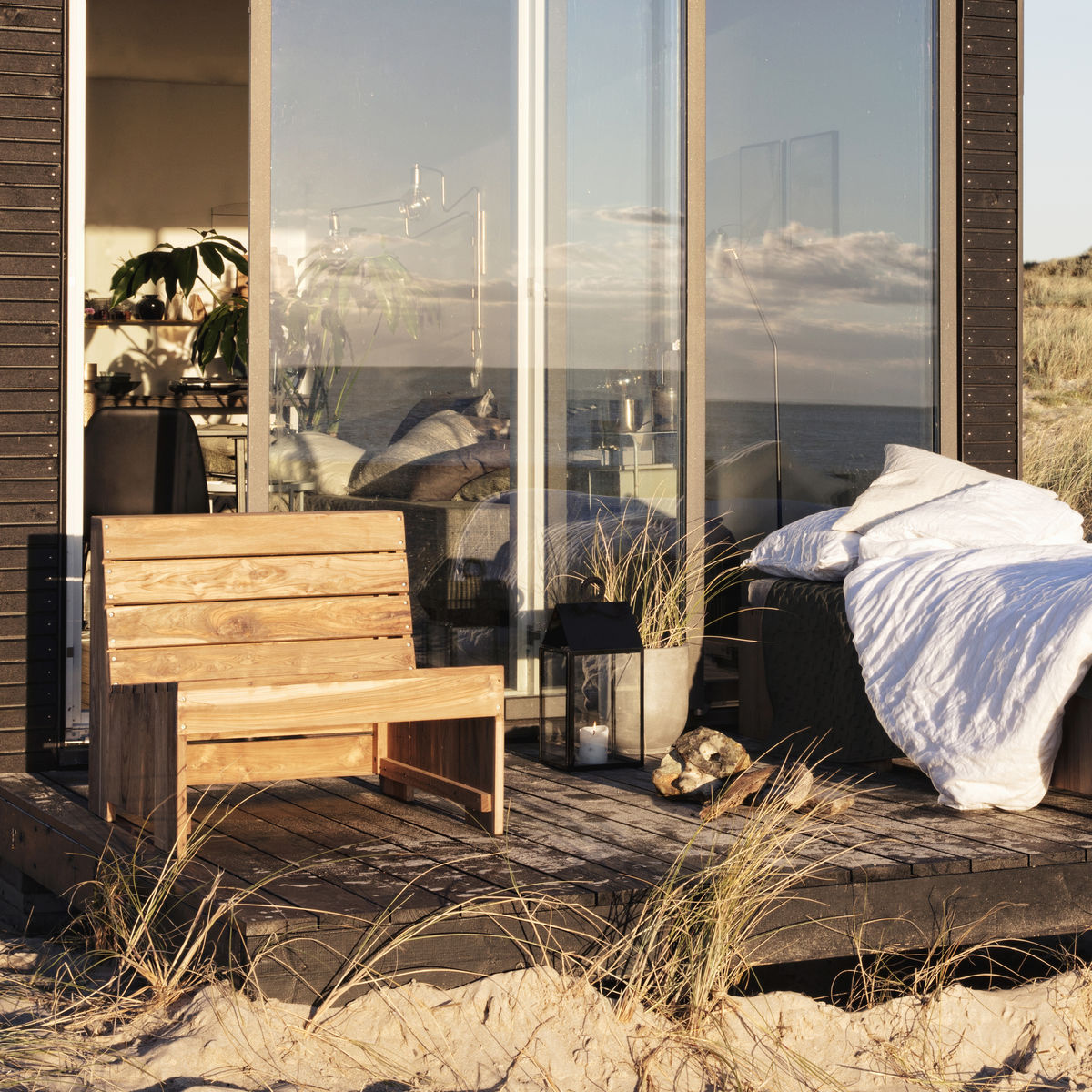 House Doctor Woodie Loungesessel Naur