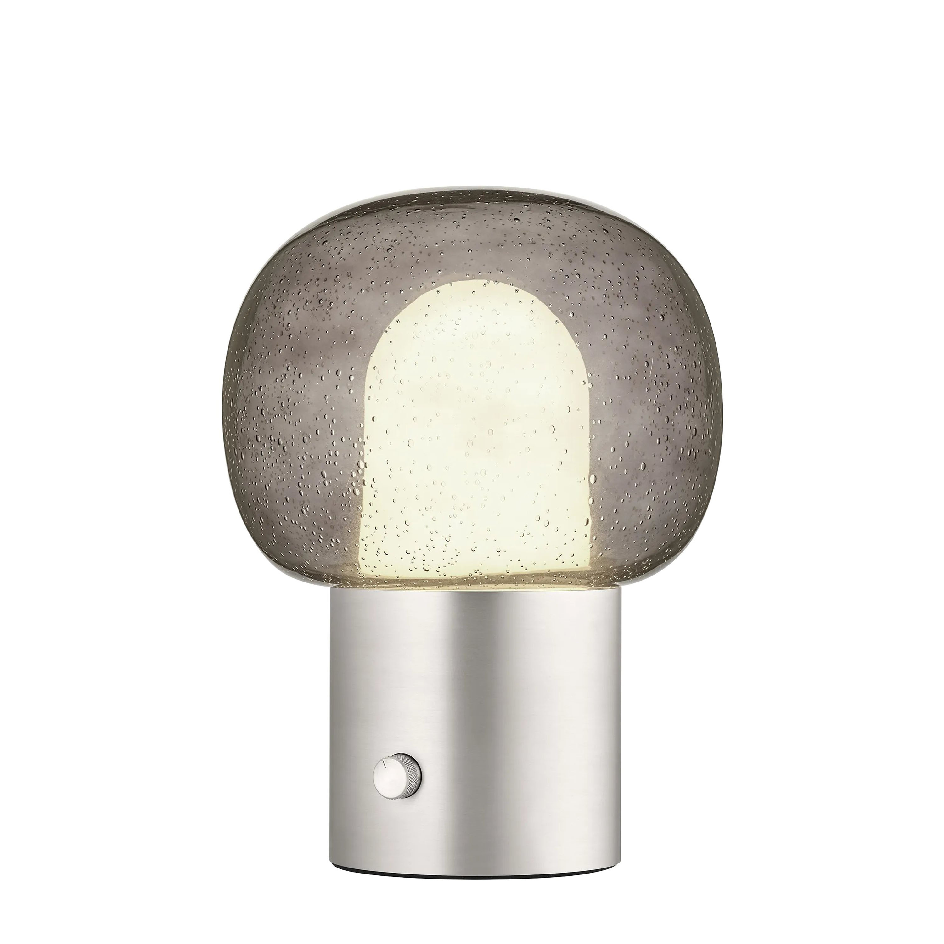 Blomus Iris Bordlampe Rustfritt Stål matt/Smoke 32cm