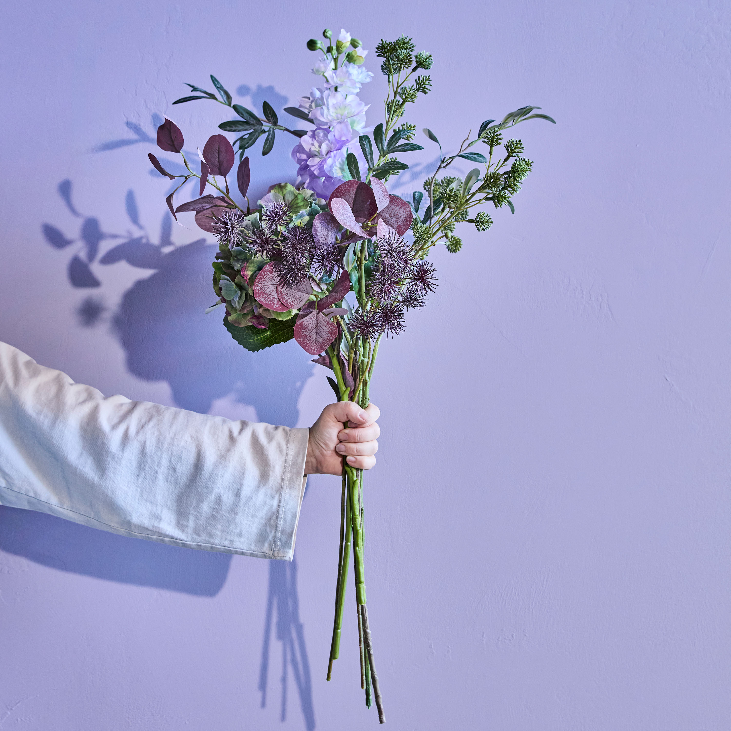 House Doctor Calm Purple Konstgjord Växt Multi