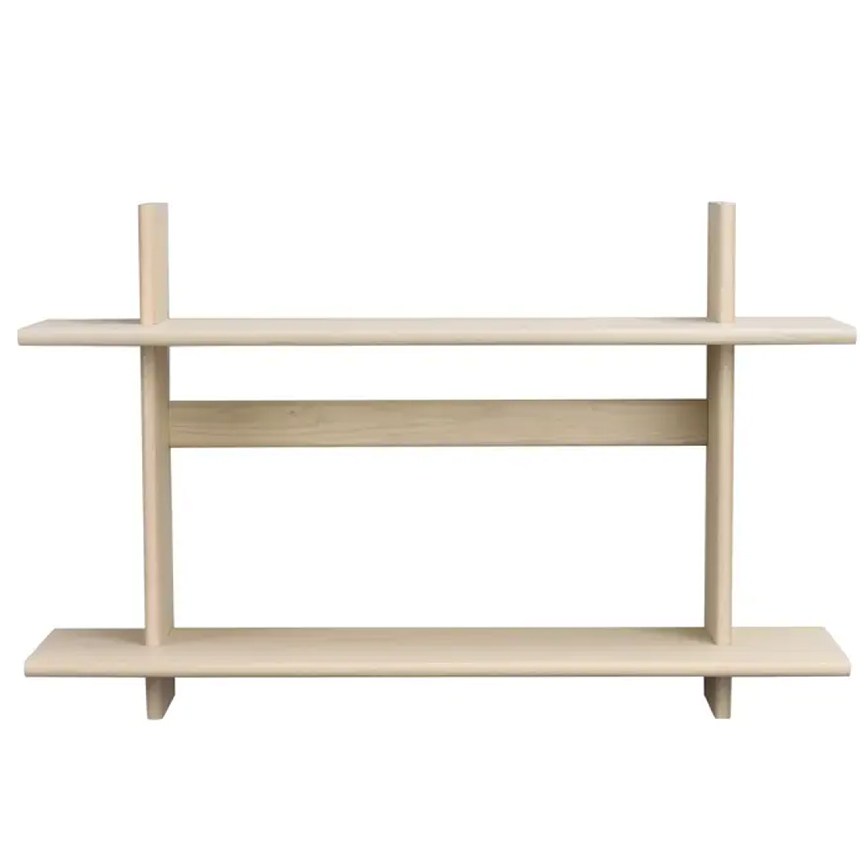 Westlock Wandregal Weiß pigmentierte Eiche 75x48