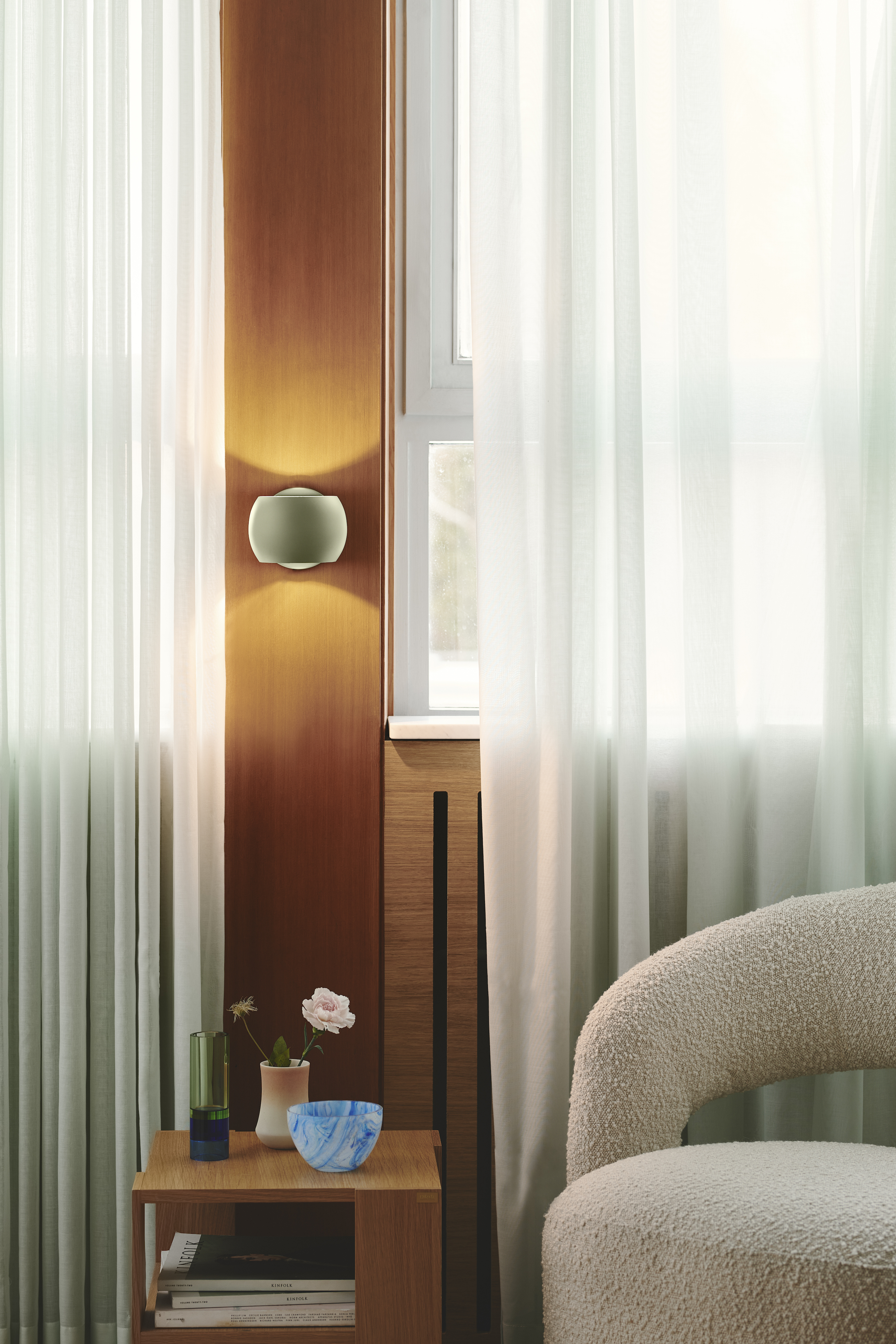 Nordlux Belir Wandlampe Staubgrün