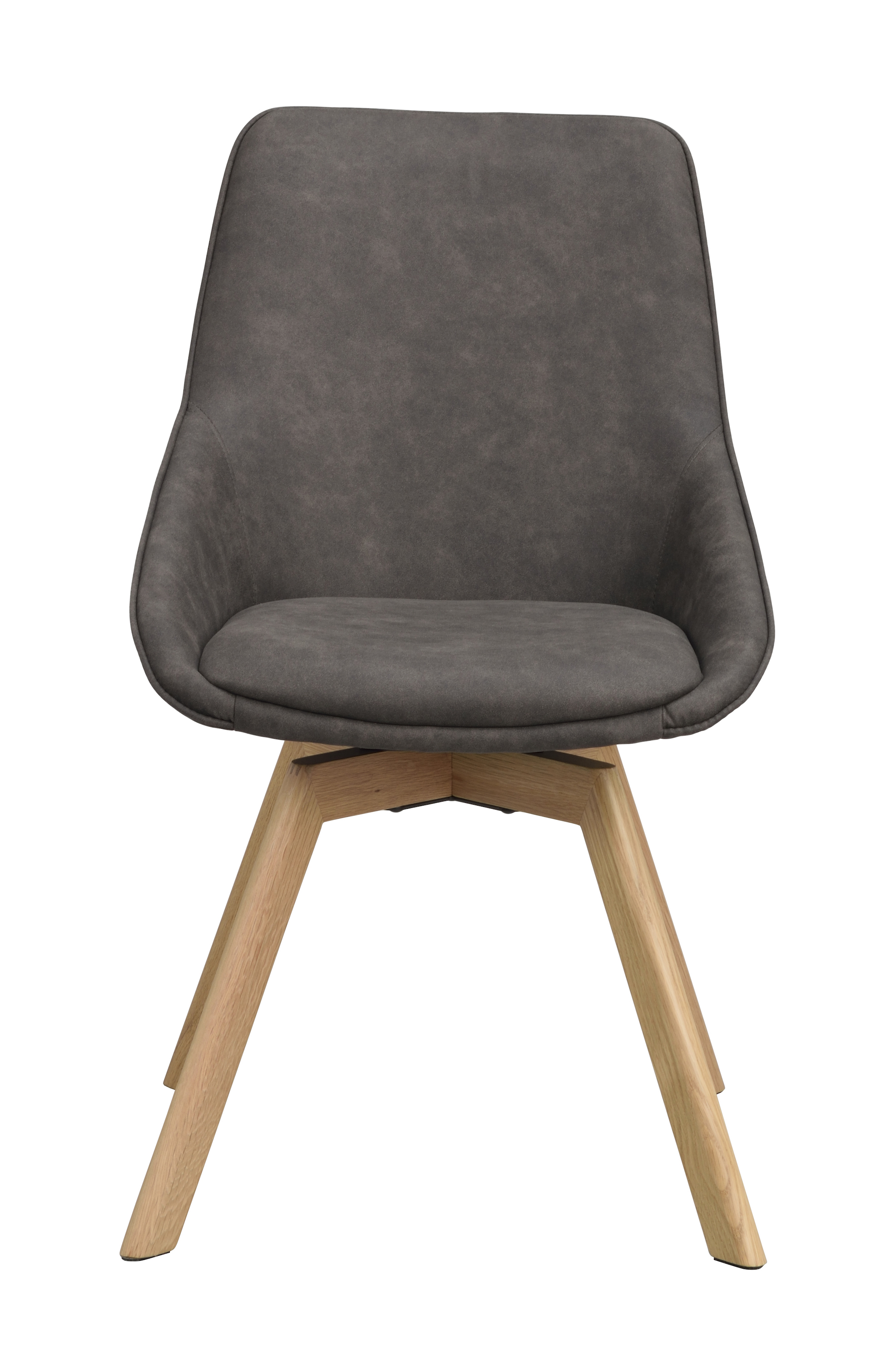 Rowico Home Alison Matstol Mörkgrå Microfiber/Ek