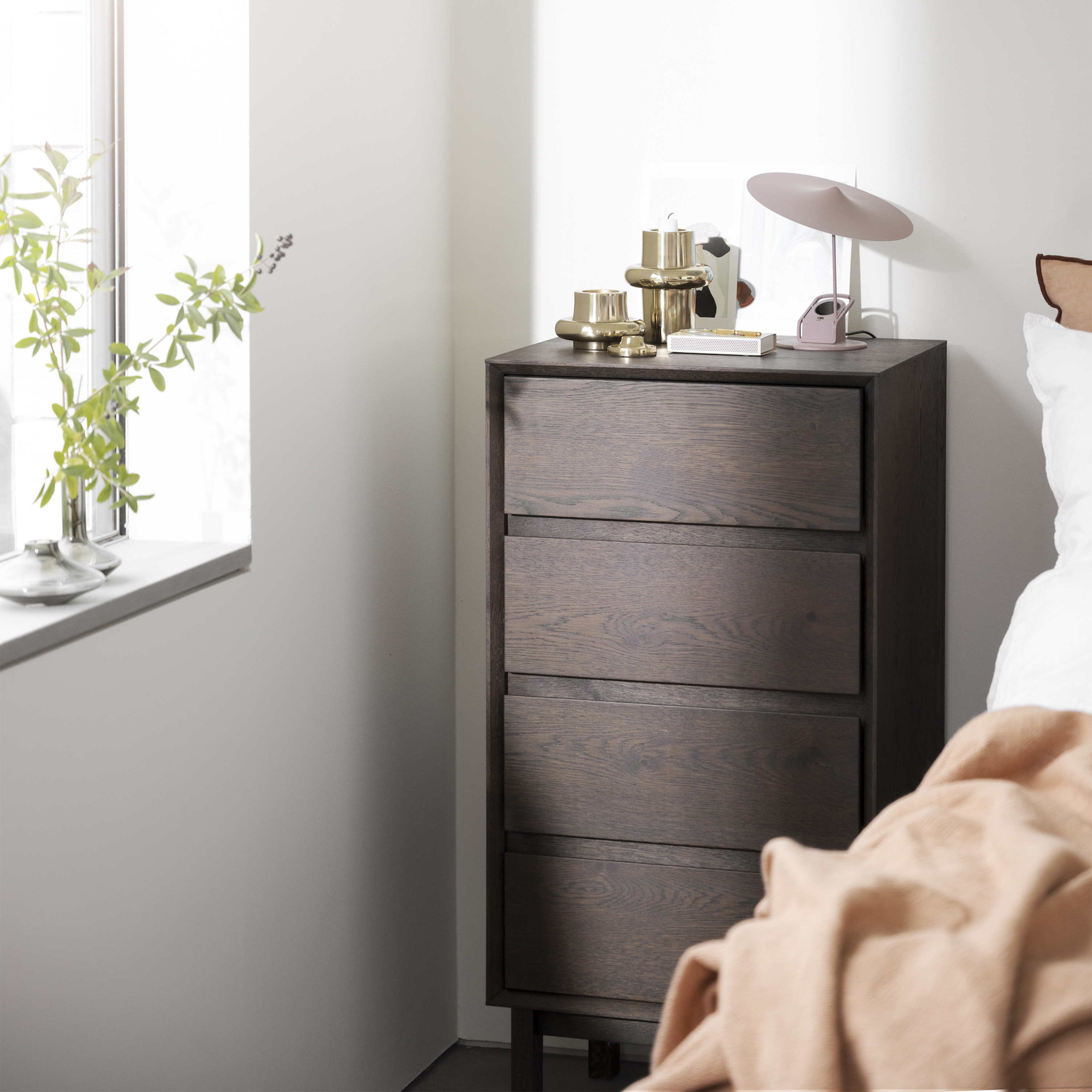 Rowico Home Mackay Kommode Braun 45x92