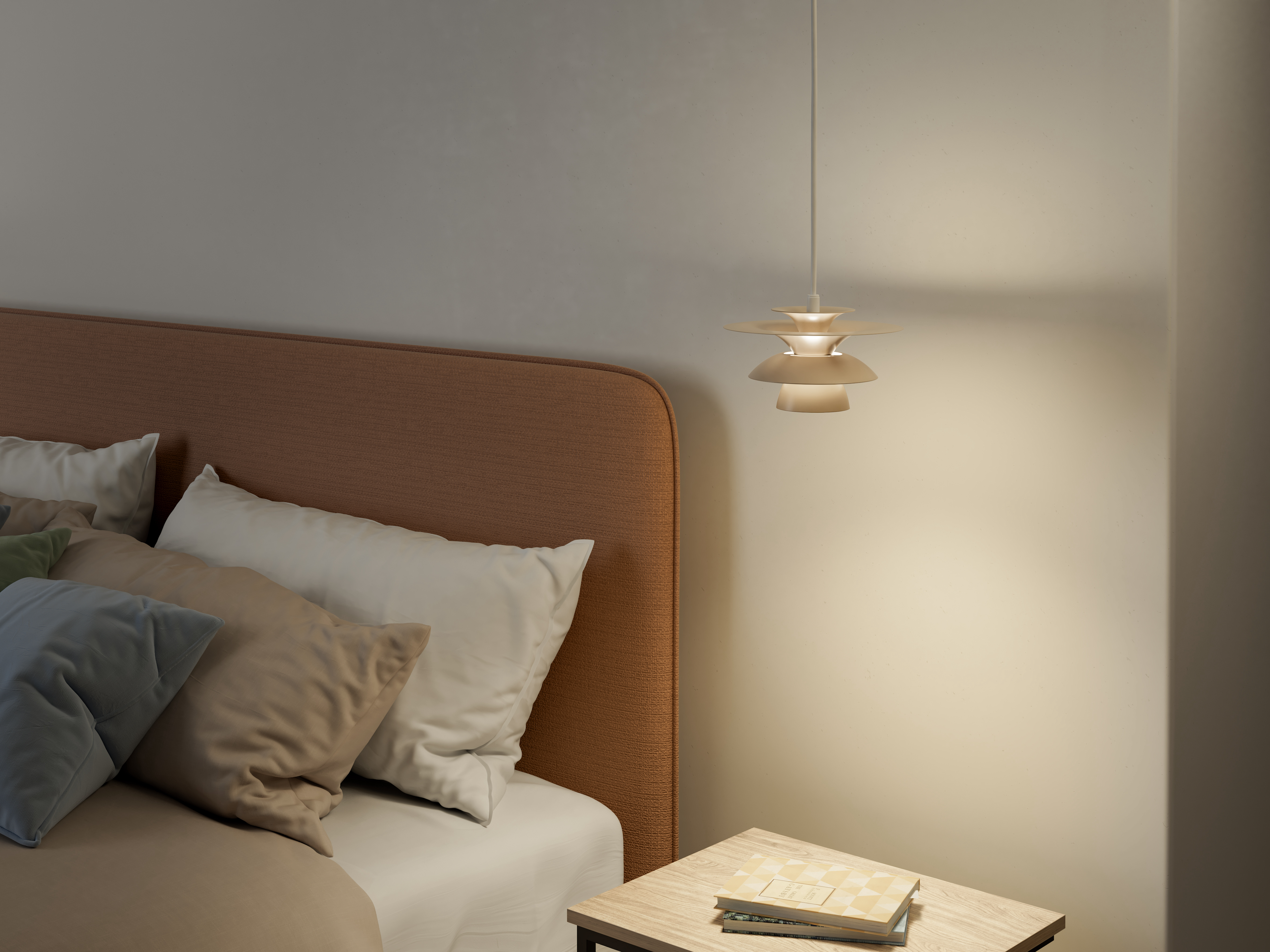 Belid Picasso Taklampe Nougat Ø18