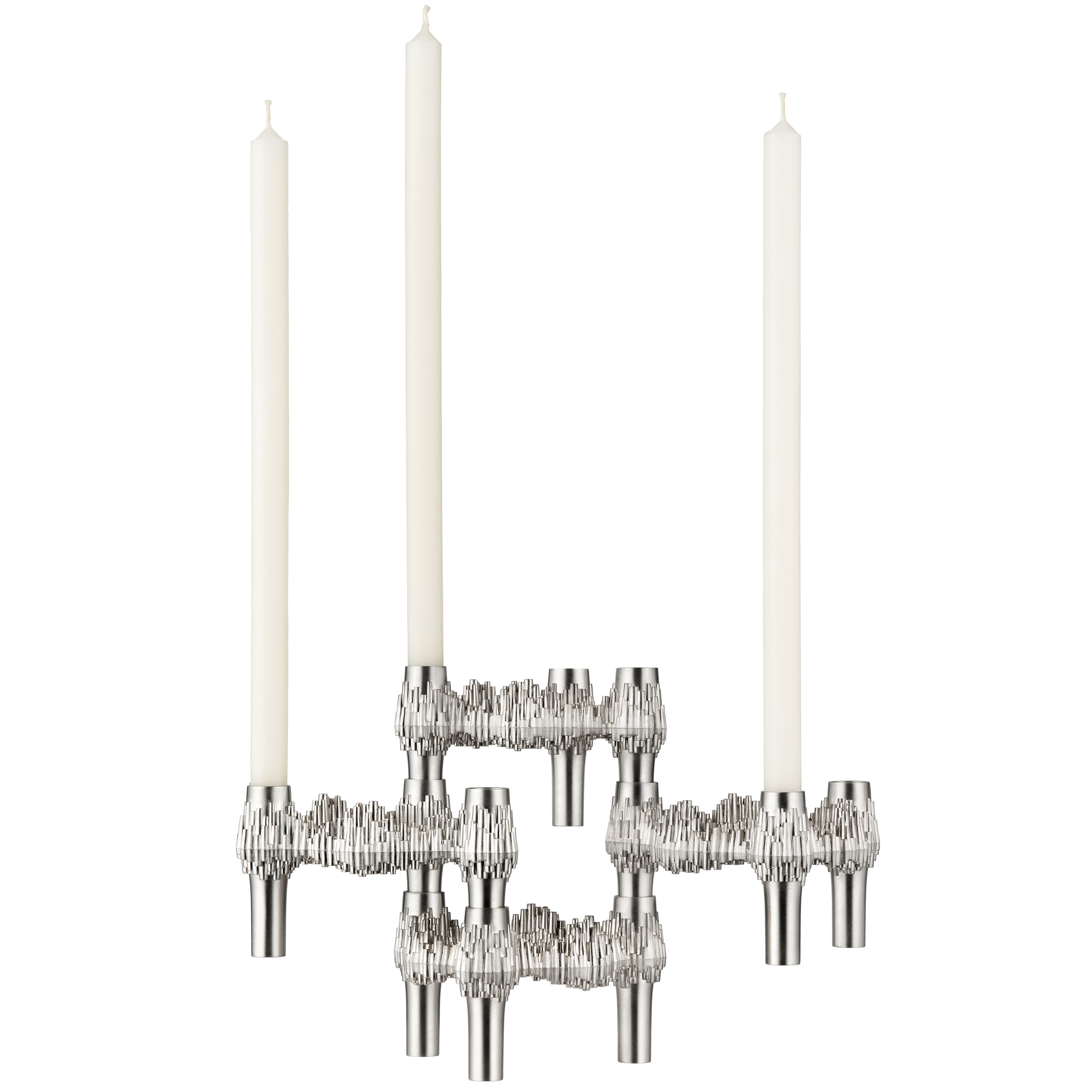 Stoff Quist Lysestake Børstet Krom 3-pack