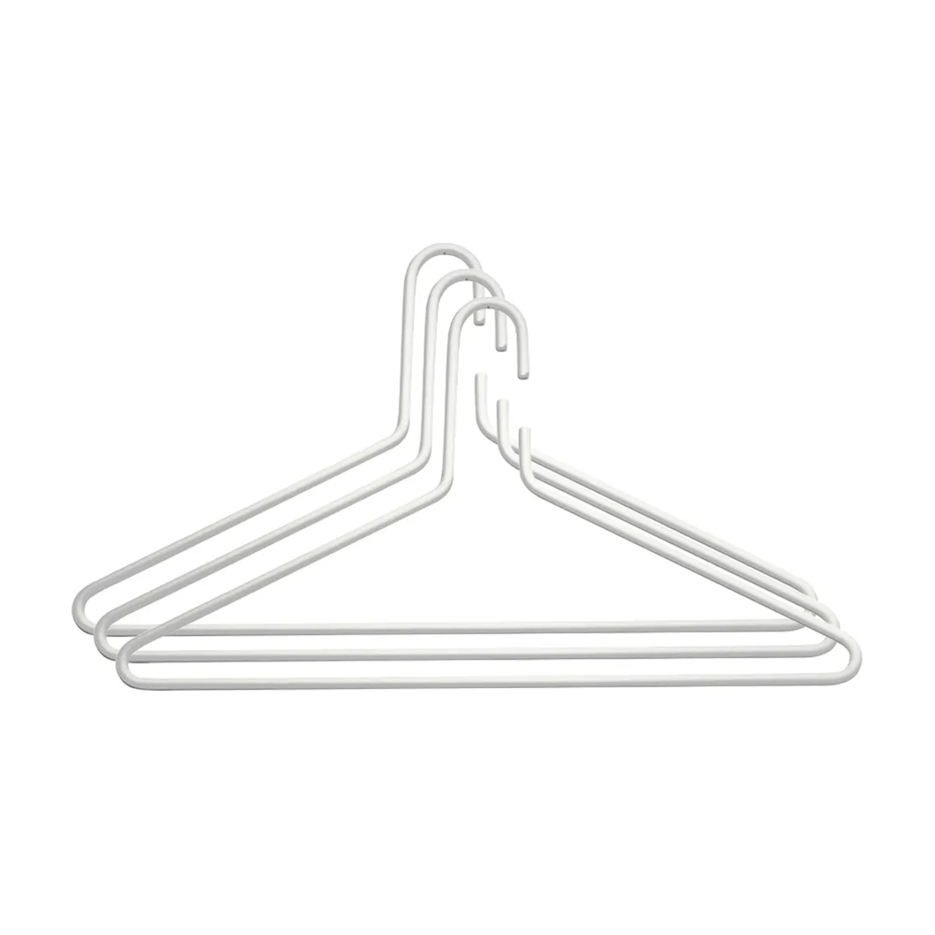 Triangel Vaateripustin Valkoinen 3-pack