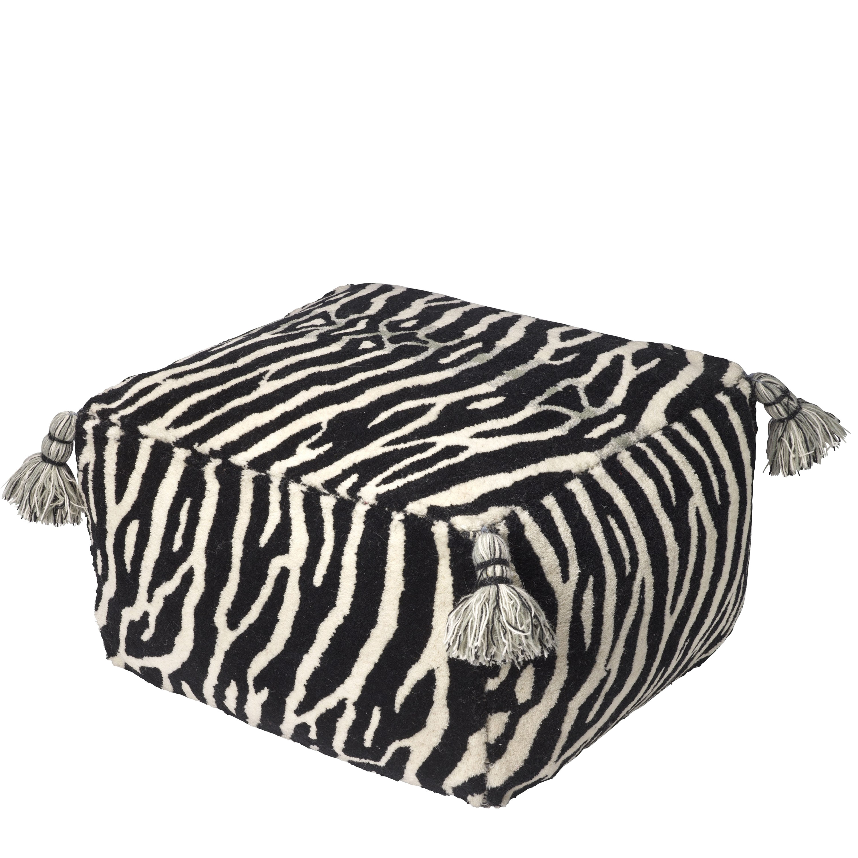 Zebra Puff 55 cm