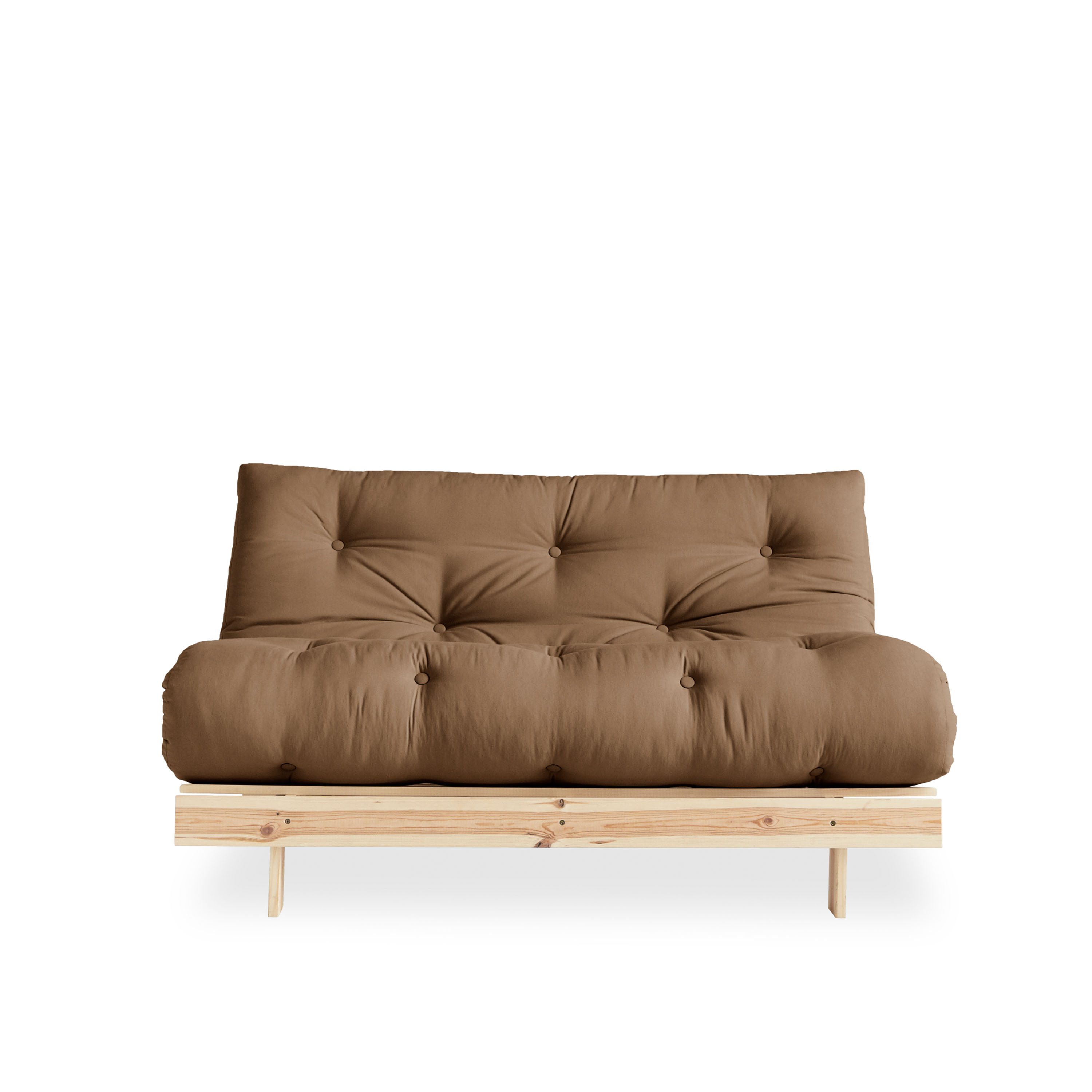 Karup Design Roots Schlafsofa Natur/Mocca 140cm
