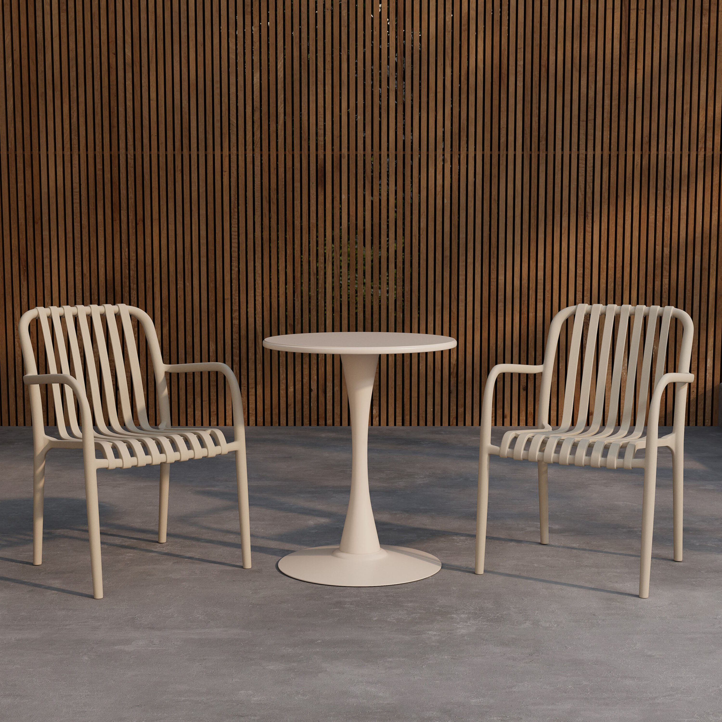 Venture Home Limnos Caféset Beige