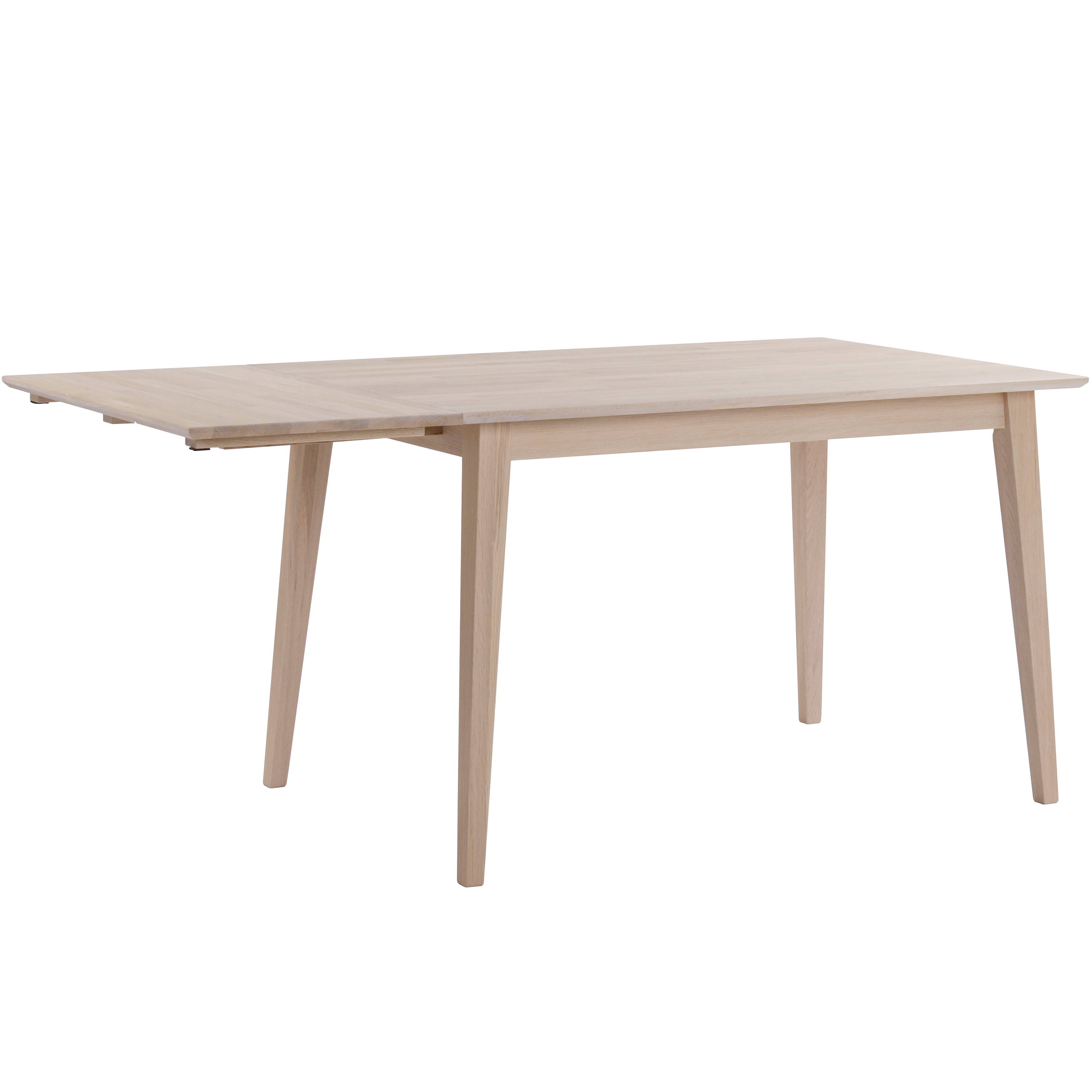 Rowico Home Filippa Klappbarer Tisch, weiß pigmentiert, 120 cm