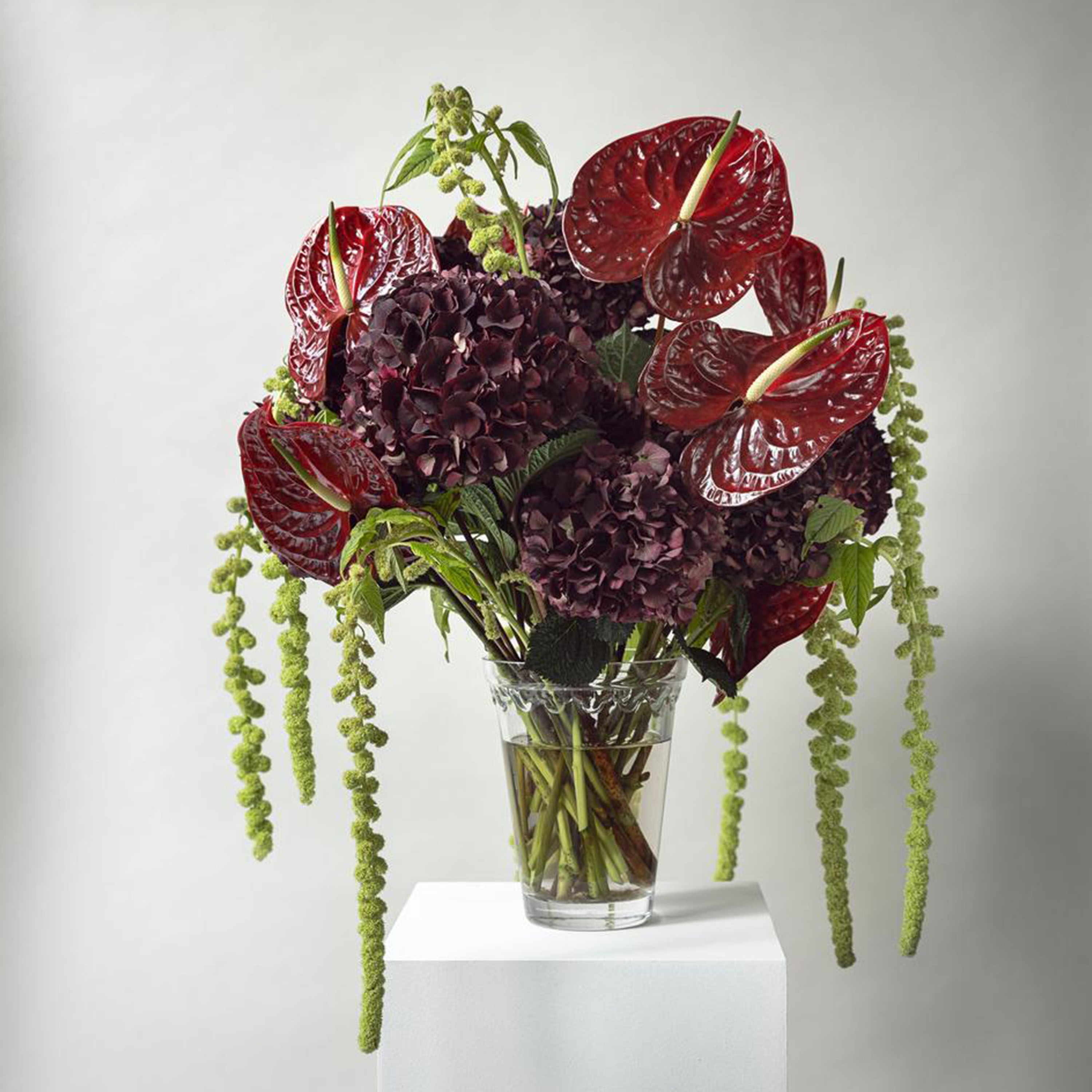 Bergs Potter Københavner Vase Glass Klar 21cm