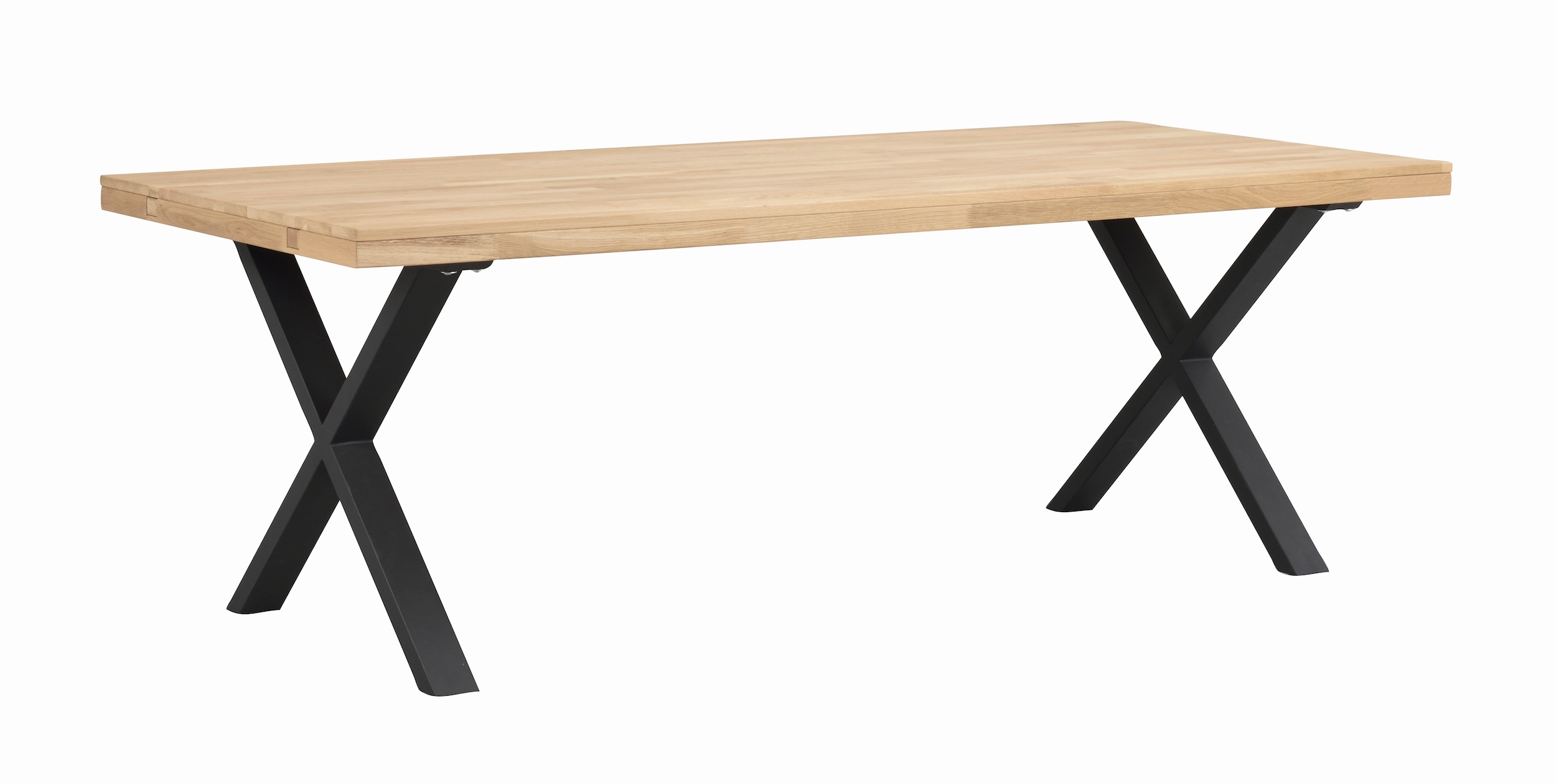 Brooklyn Esstisch X-Bein Eiche 220cm