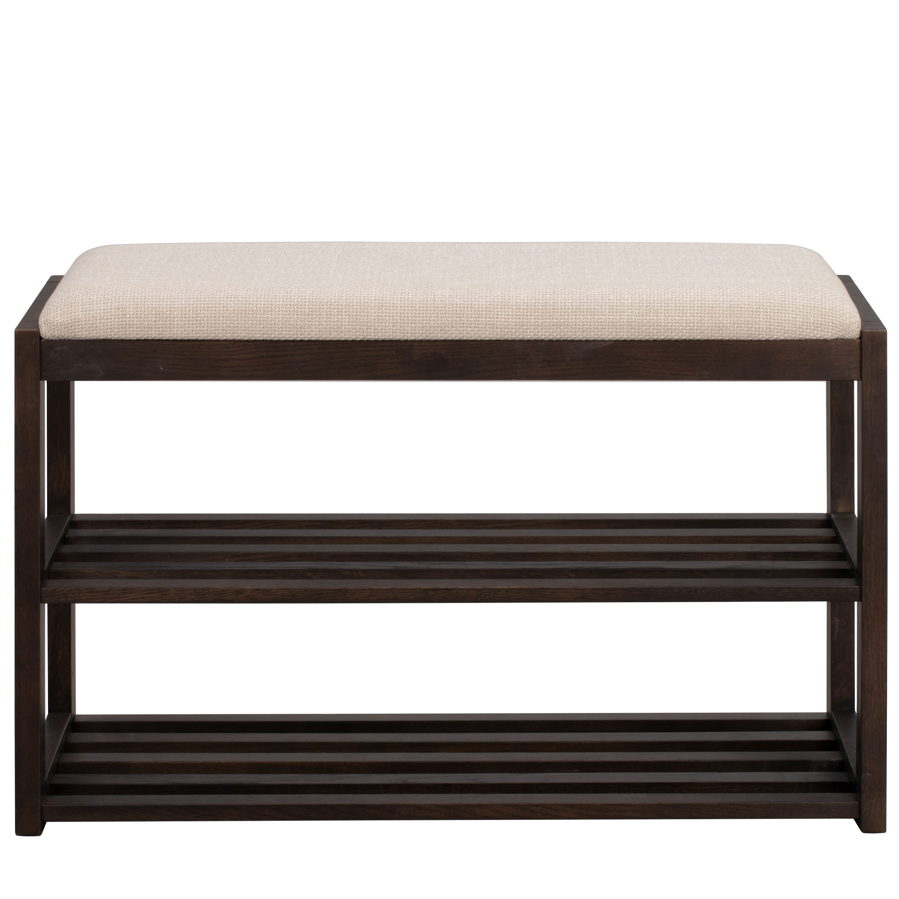 Rowico Home Confetti Bank Braun lackiert 80cm