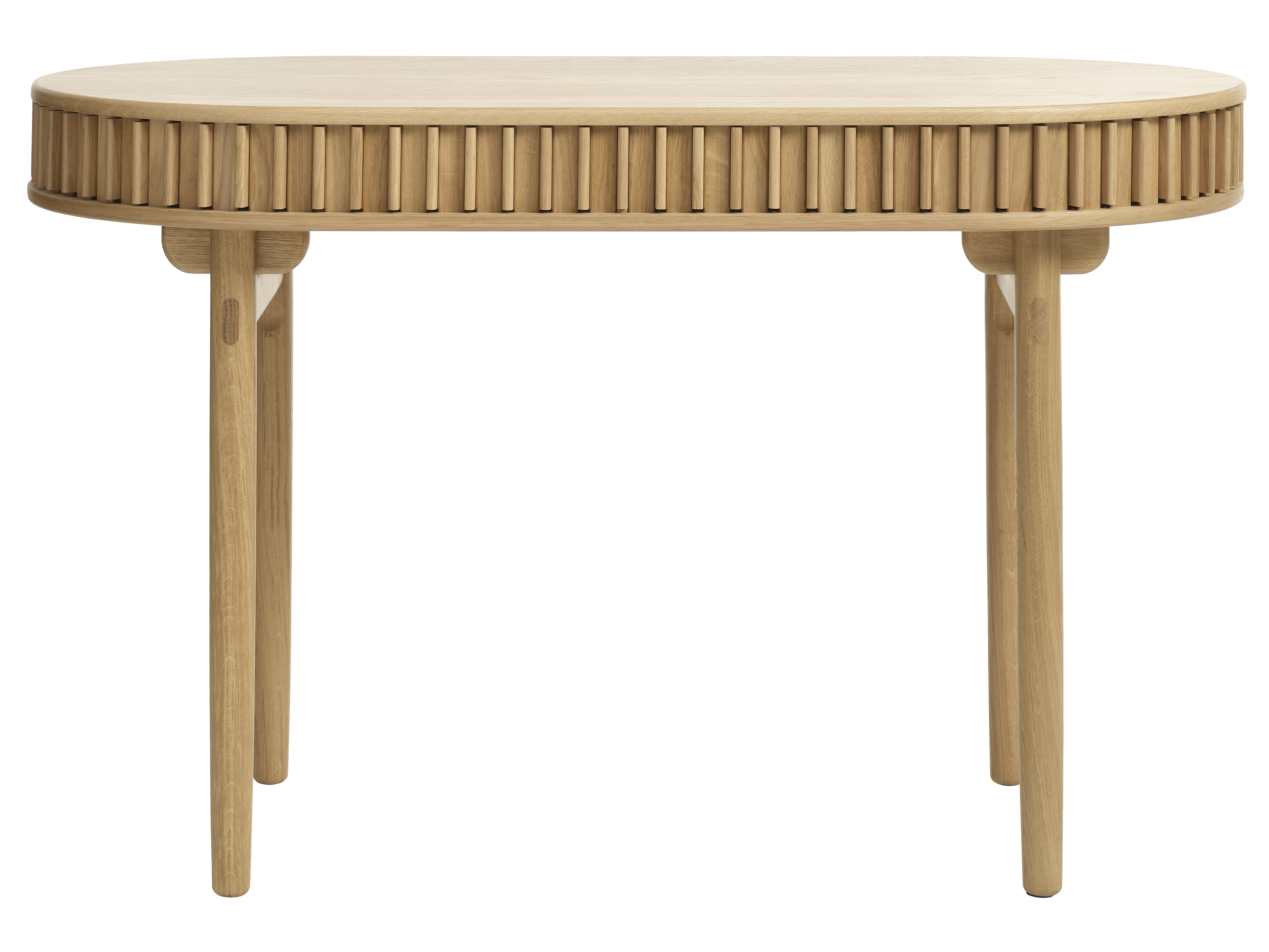 Nordic Home - Alice Työpöytä Natural Oak 60x120 Puu - Ek, Fanér, Plywood - Kirjoituspöydät