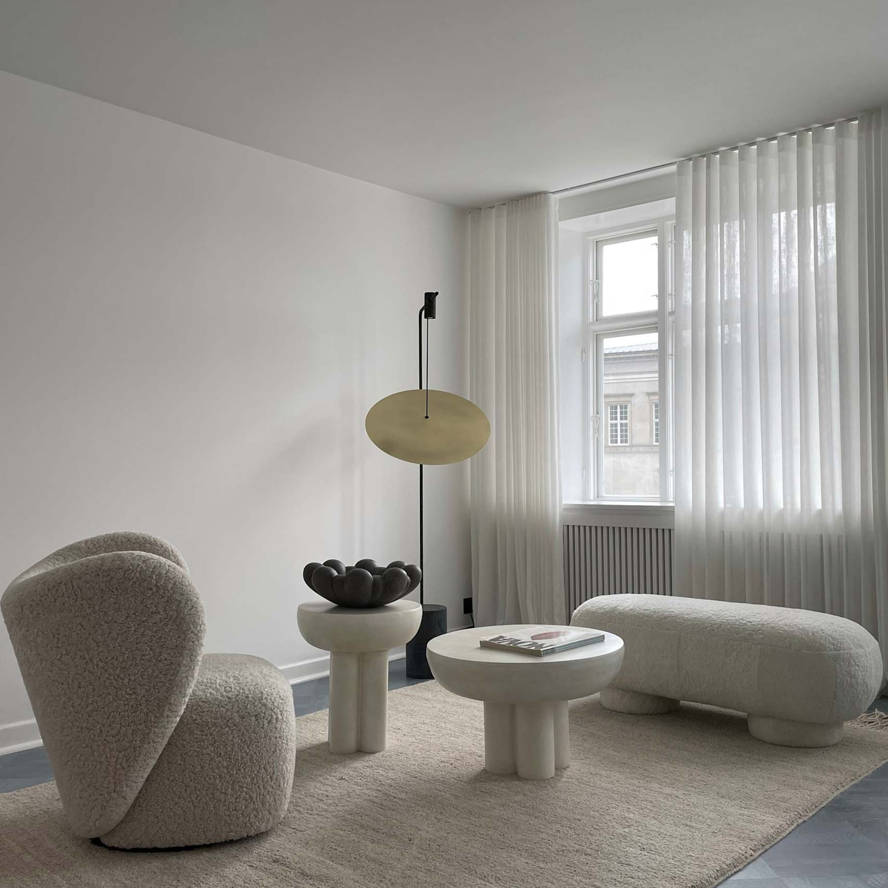 101 Copenhagen Bloom Skål Dark Grey Big