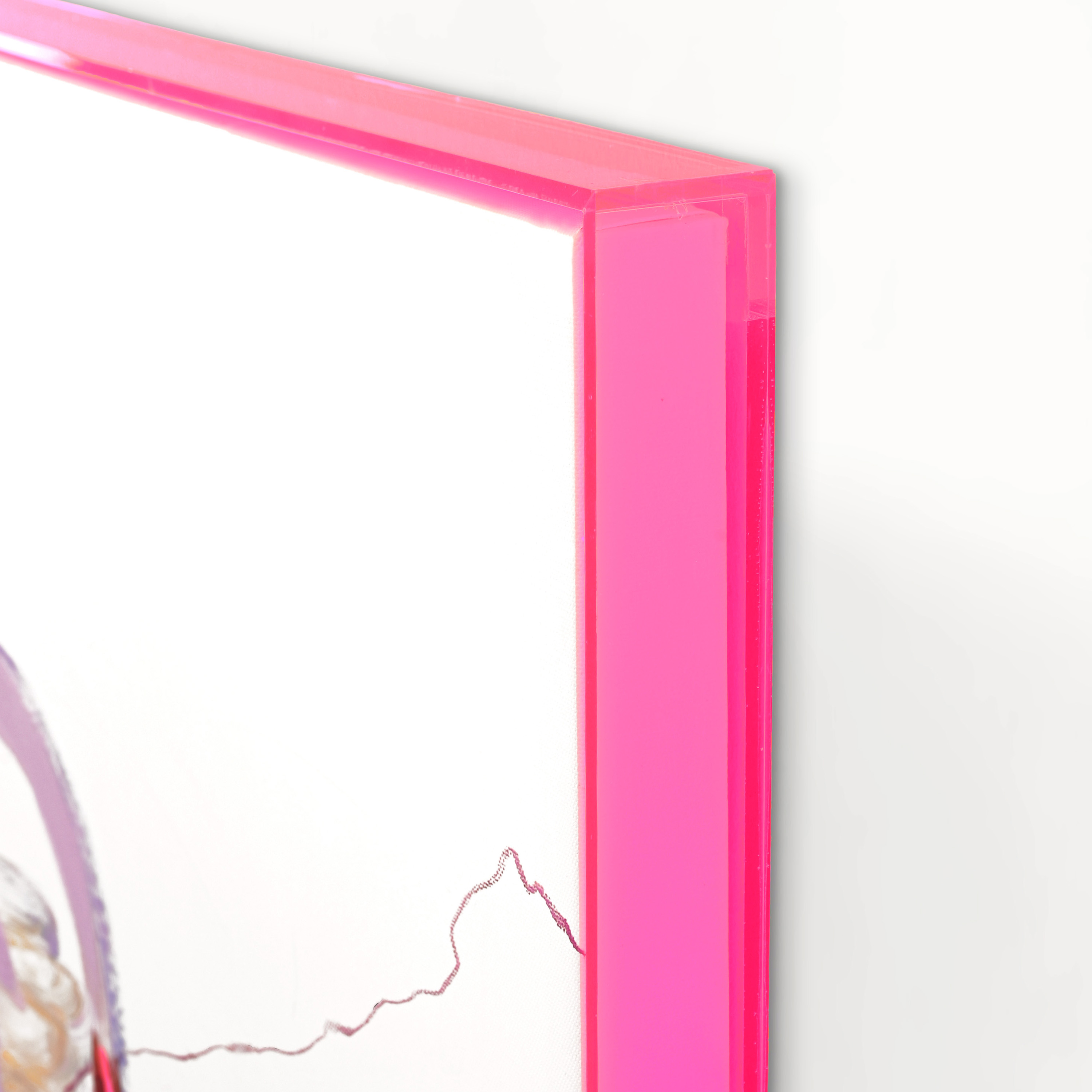 Malerifabrikken Confidential Taulu Pink 100x100