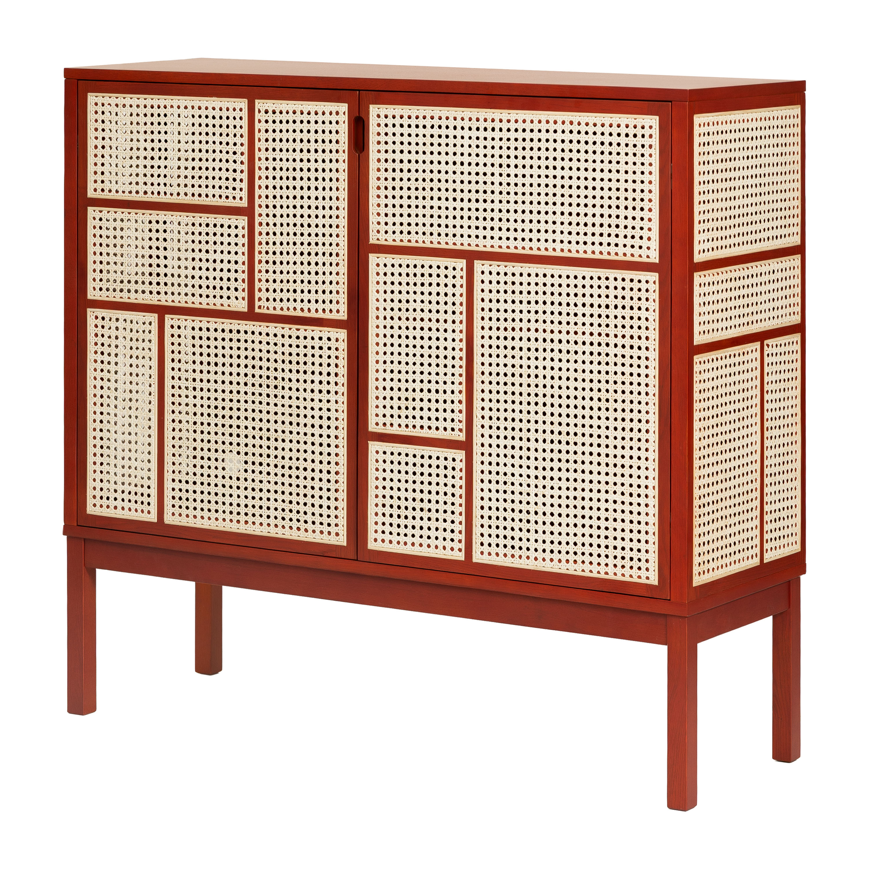 Design House Stockholm Air Sideboard Red 110x120