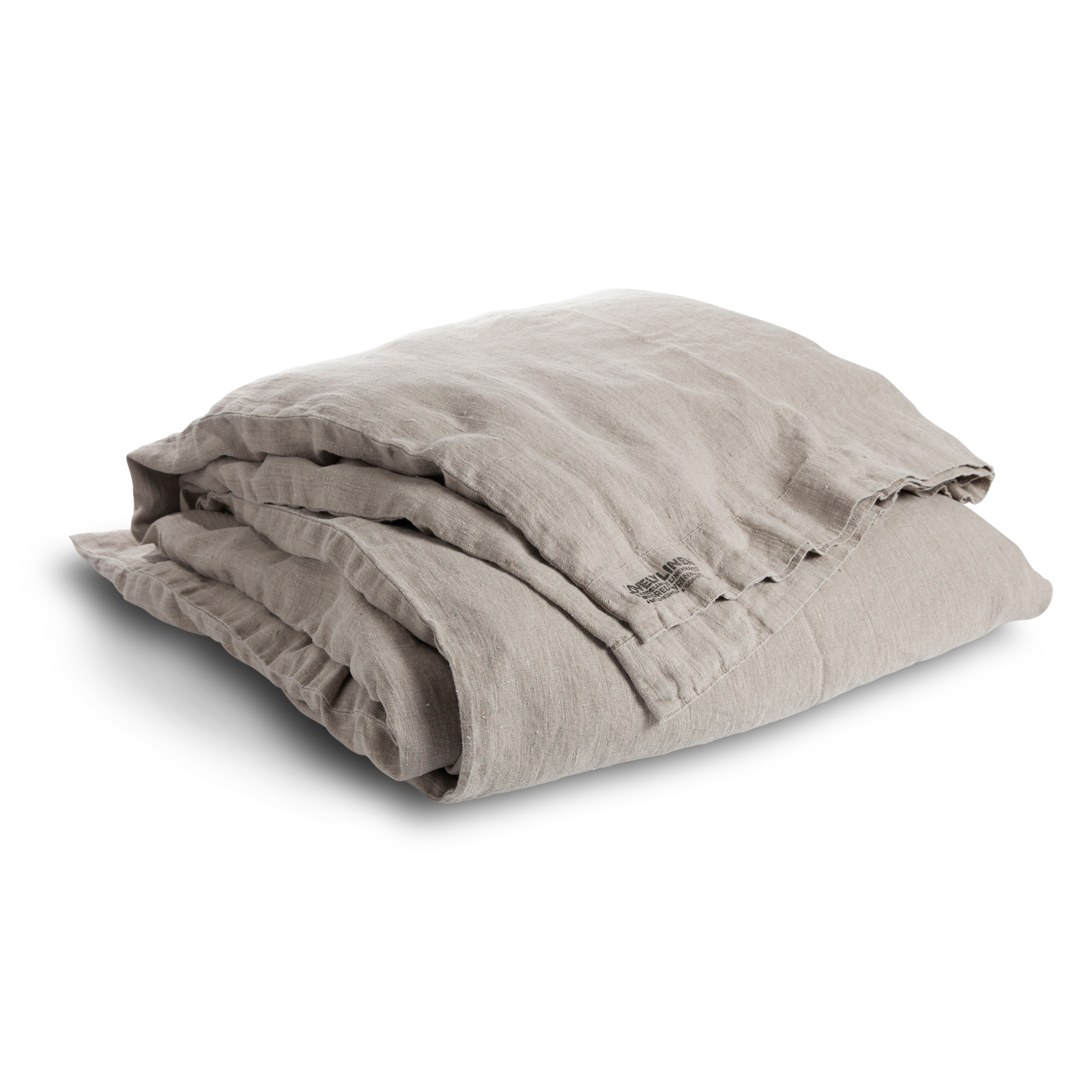 Påslakan Linne Natural Beige Dubbel